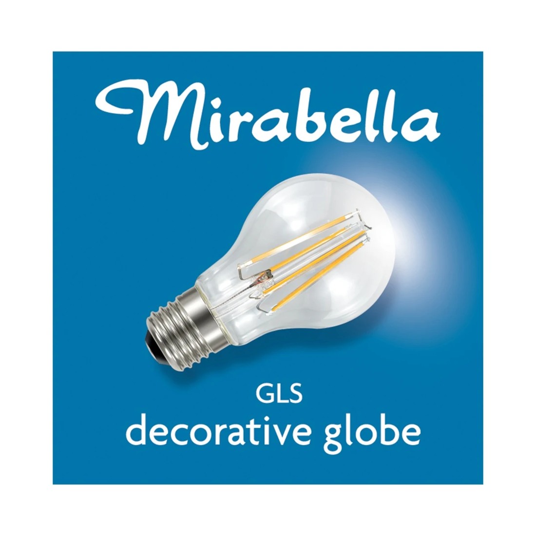 5 Mirabella 4W LED Filament Warm White GLS Globe, 5 of 6