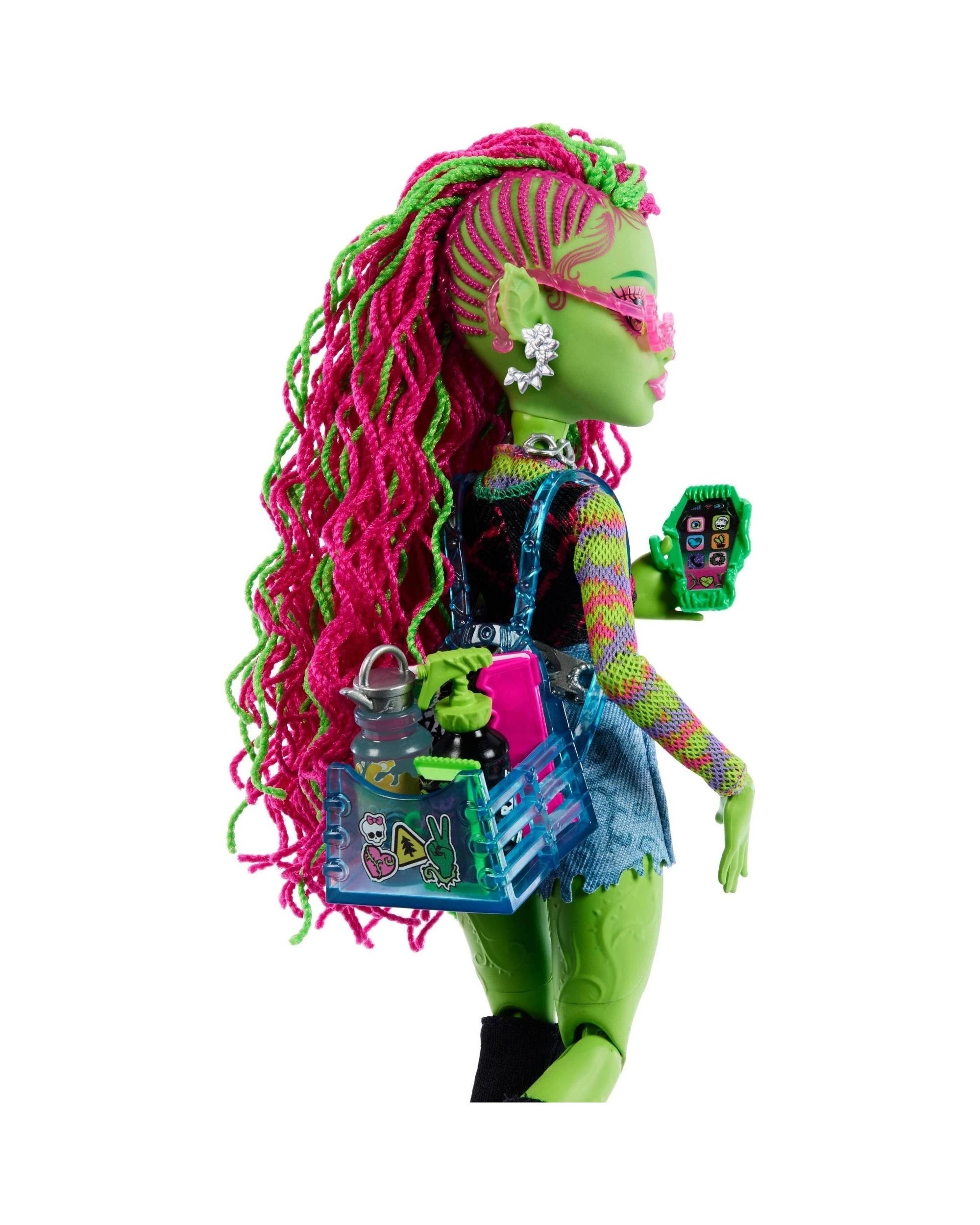 5 Monster High Venus McFlytrap With Chewlian Pet Fashion Doll, 5 of 5