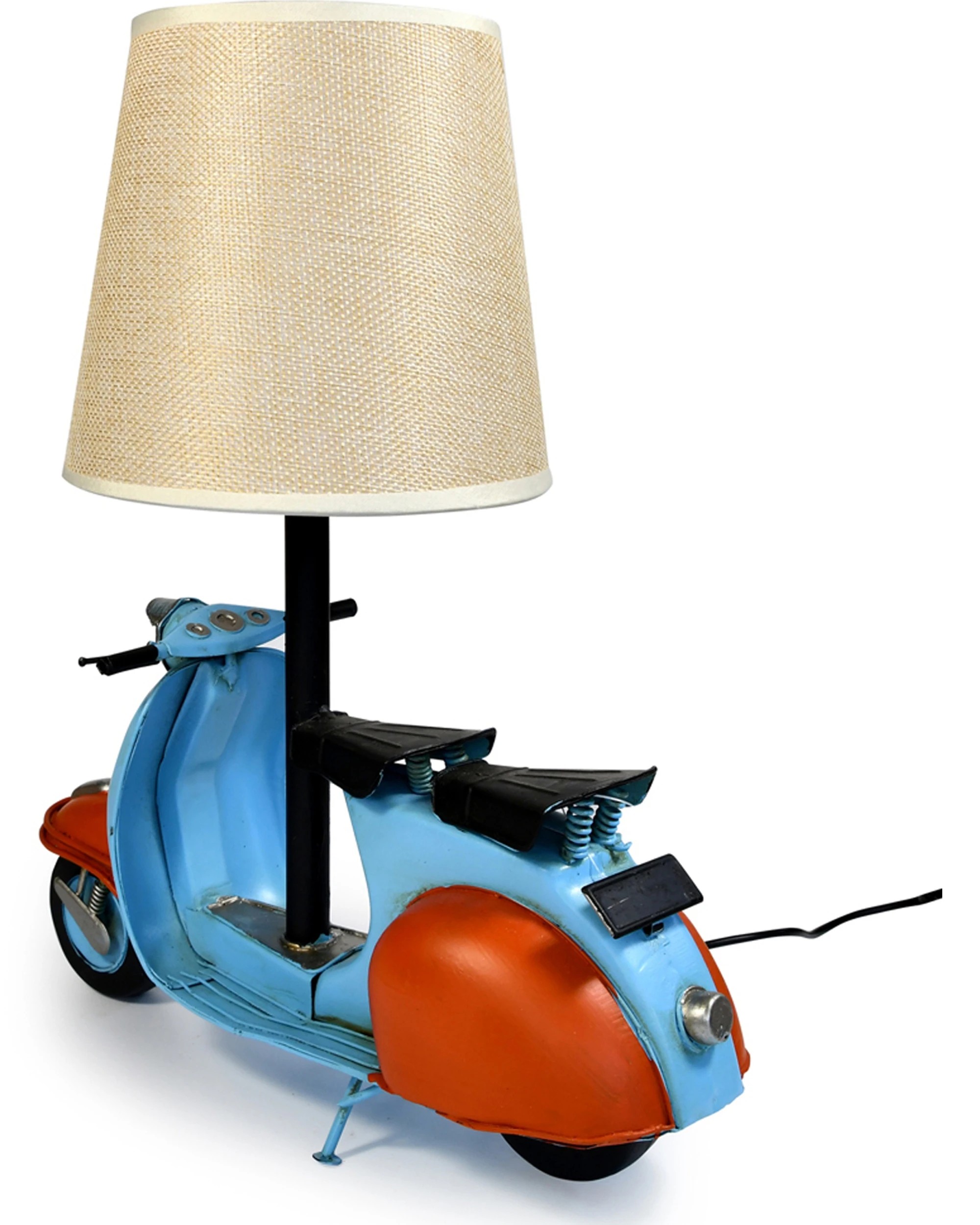 3 Auto Petit USB LED Lamp Scooter Home Decor 29x34cm - Multi, 3 of 5