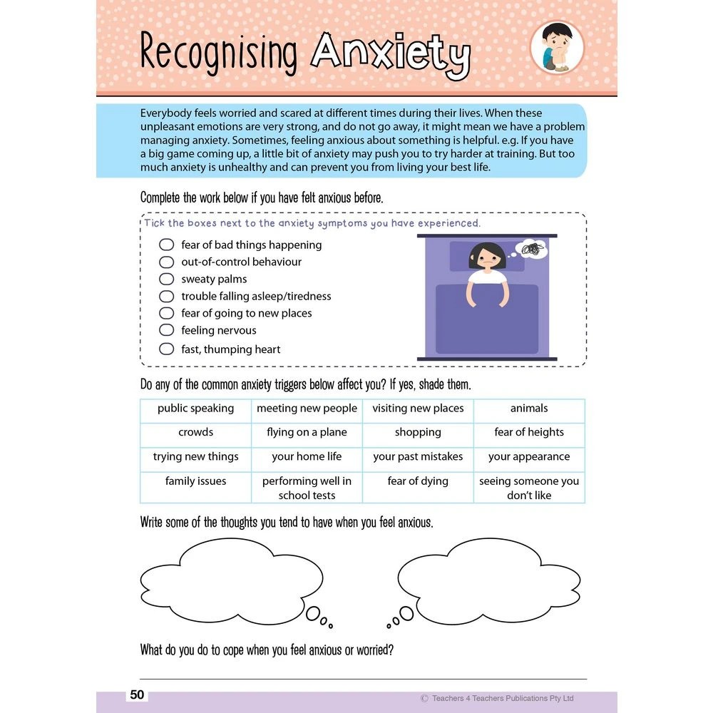 3 My Wellbeing Journal Year 5 & 6, 3 of 4