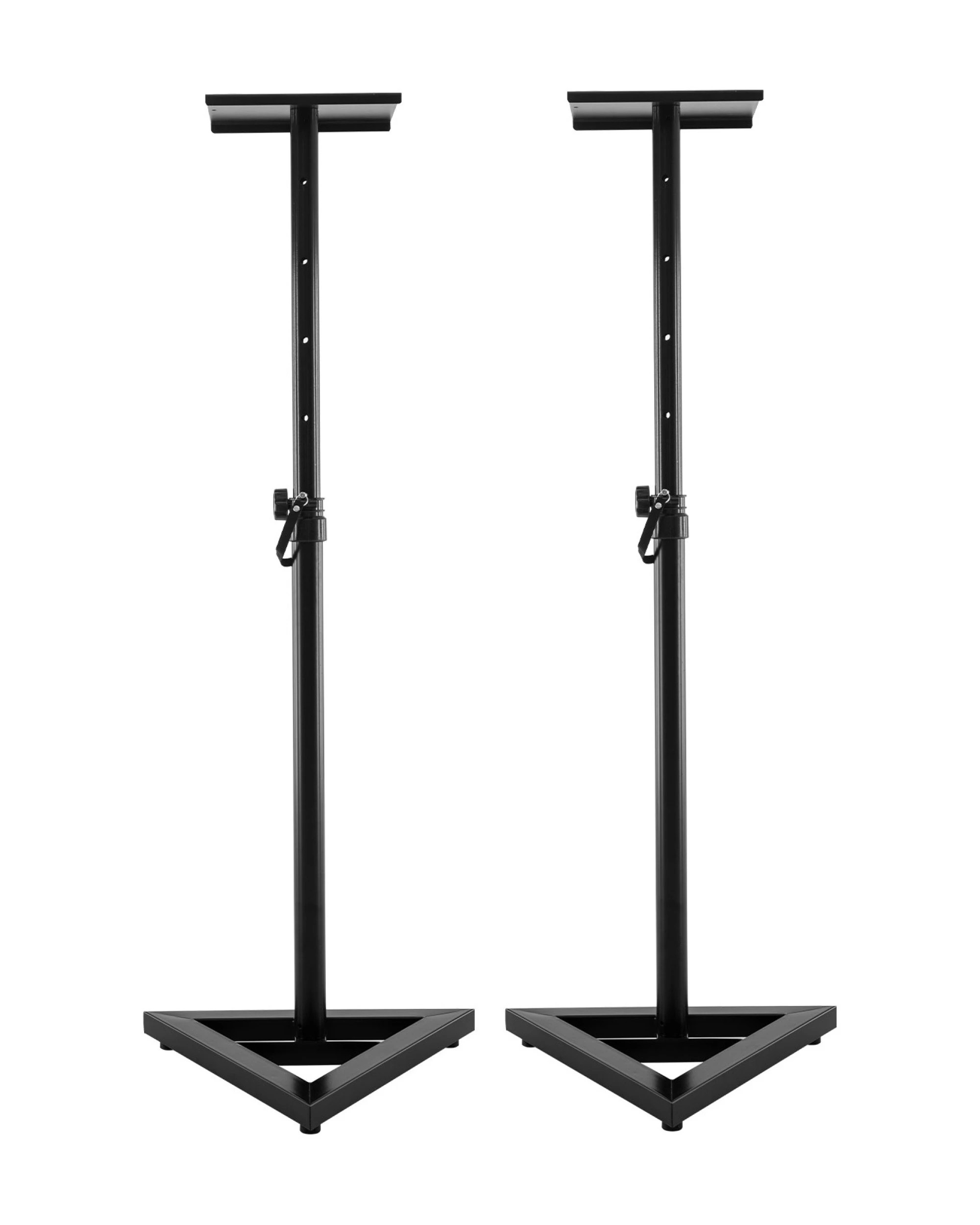 1 Karrera Adjustable Floor Speaker Stand Surround Sound - Black, 1 of 10