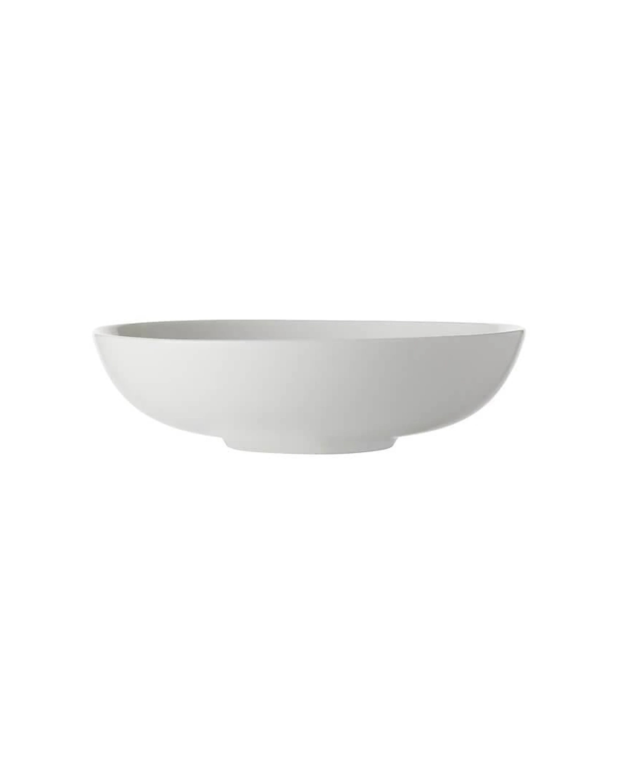 1 Maxwell & Williams Basics Coupe Shallow Bowl 18.5cm Porcelain Dinnerware
 - White, 1 of 3