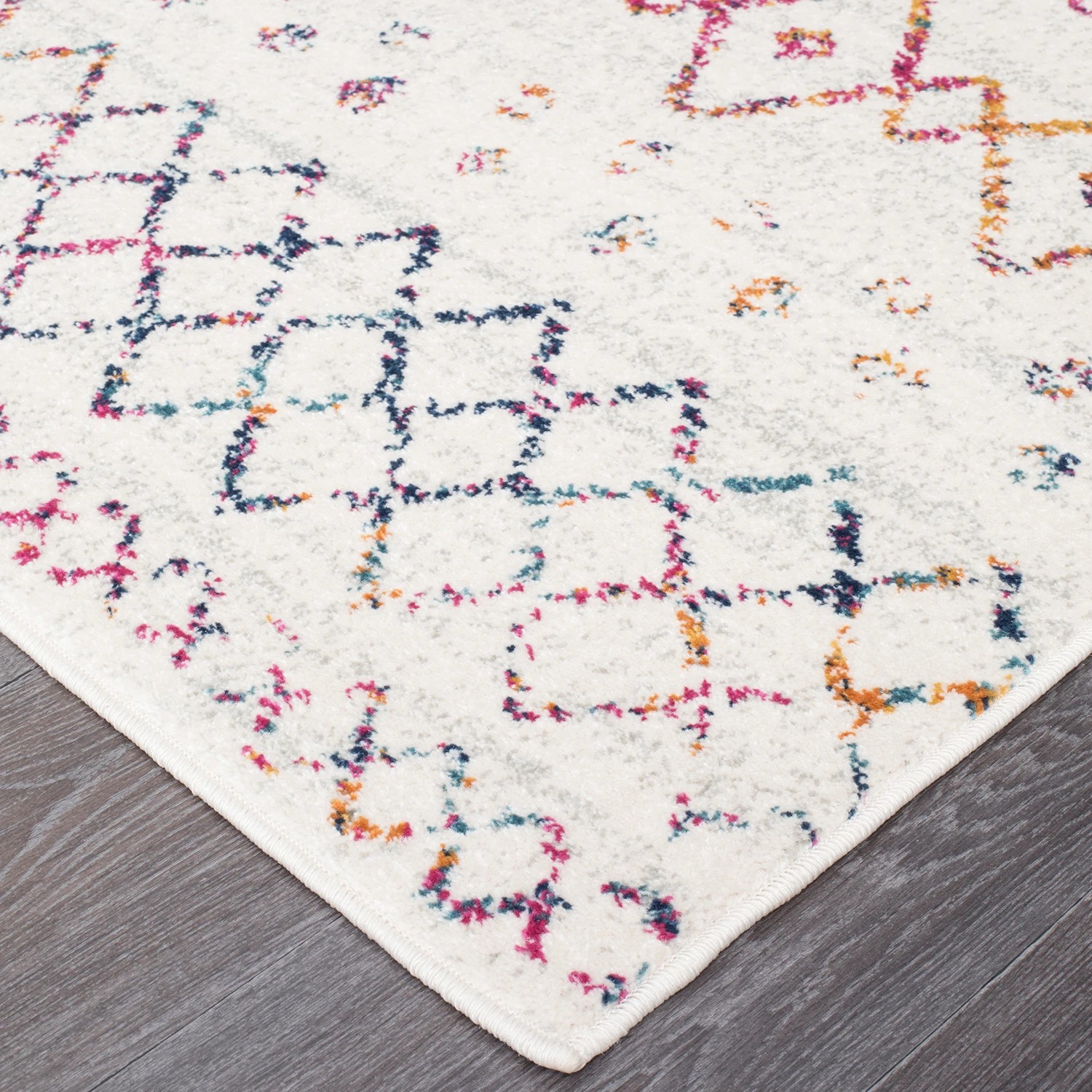 3 Common Ground Rugs Bluebay 453 330x240cm - Extra Large Floor Rug - White, 3 of 6
