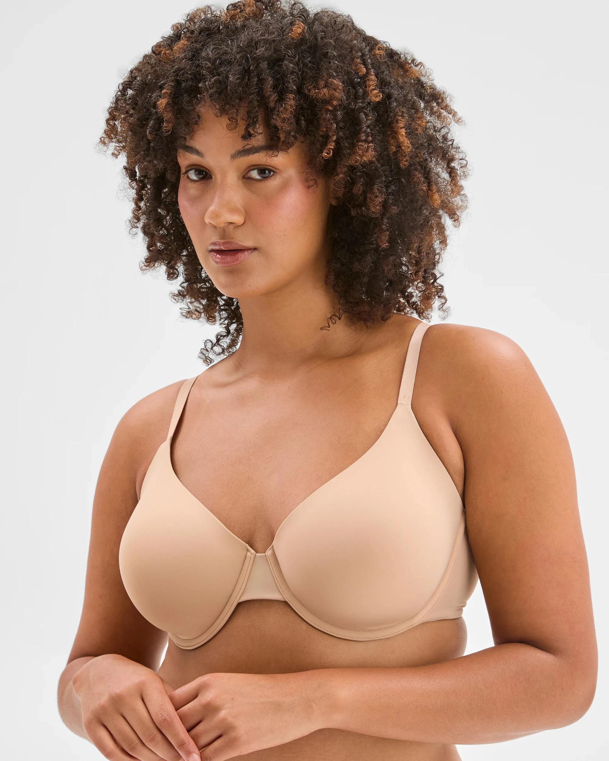 8 Target Woman 2 Pack Perfect Underwire T-Shirt Bra LATTE/WHITE, 8 of 8