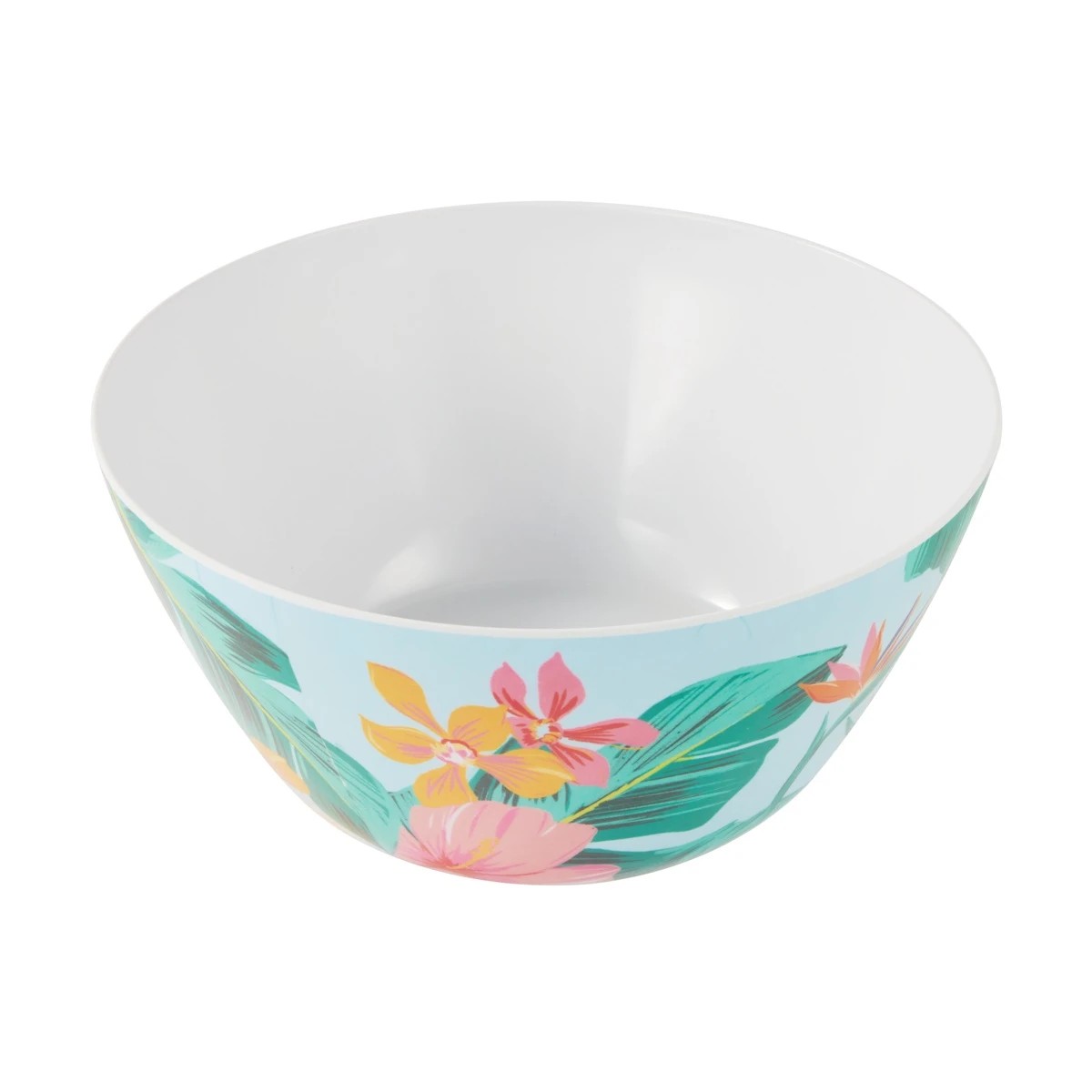 1 Floral Birds Salad Bowl, 1 of 6