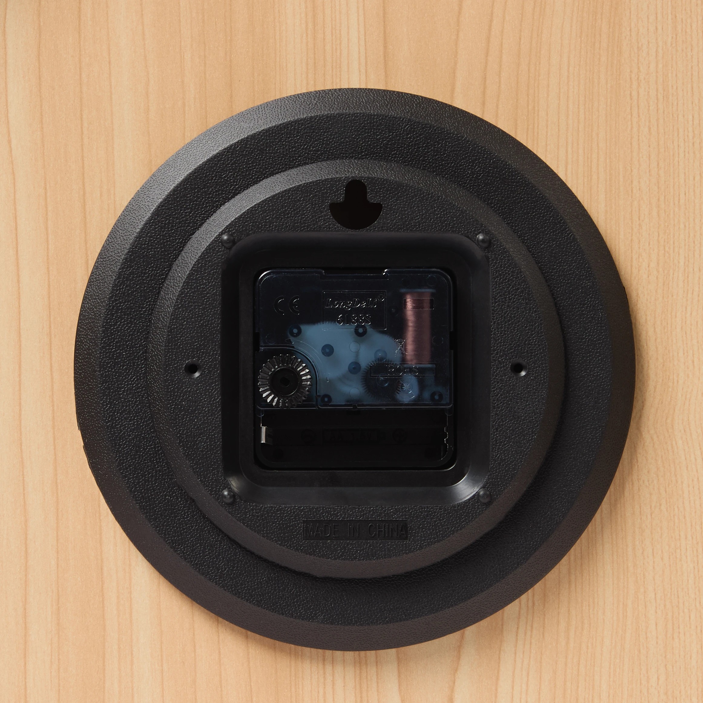 4 Oak Look Clock, 4 of 5