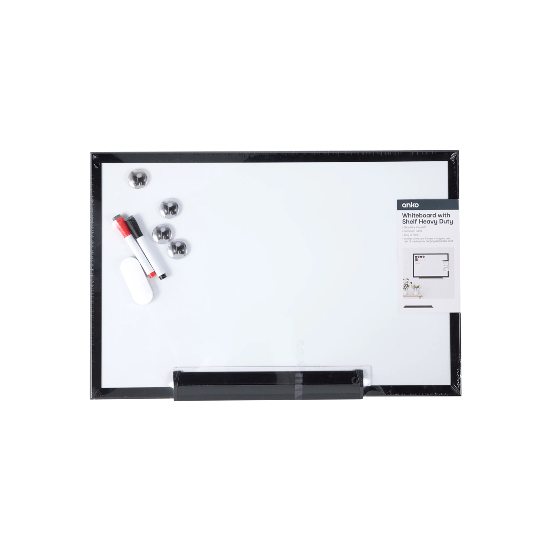 5 Whiteboard with Shelf Heavy Duty, 5 of 7
