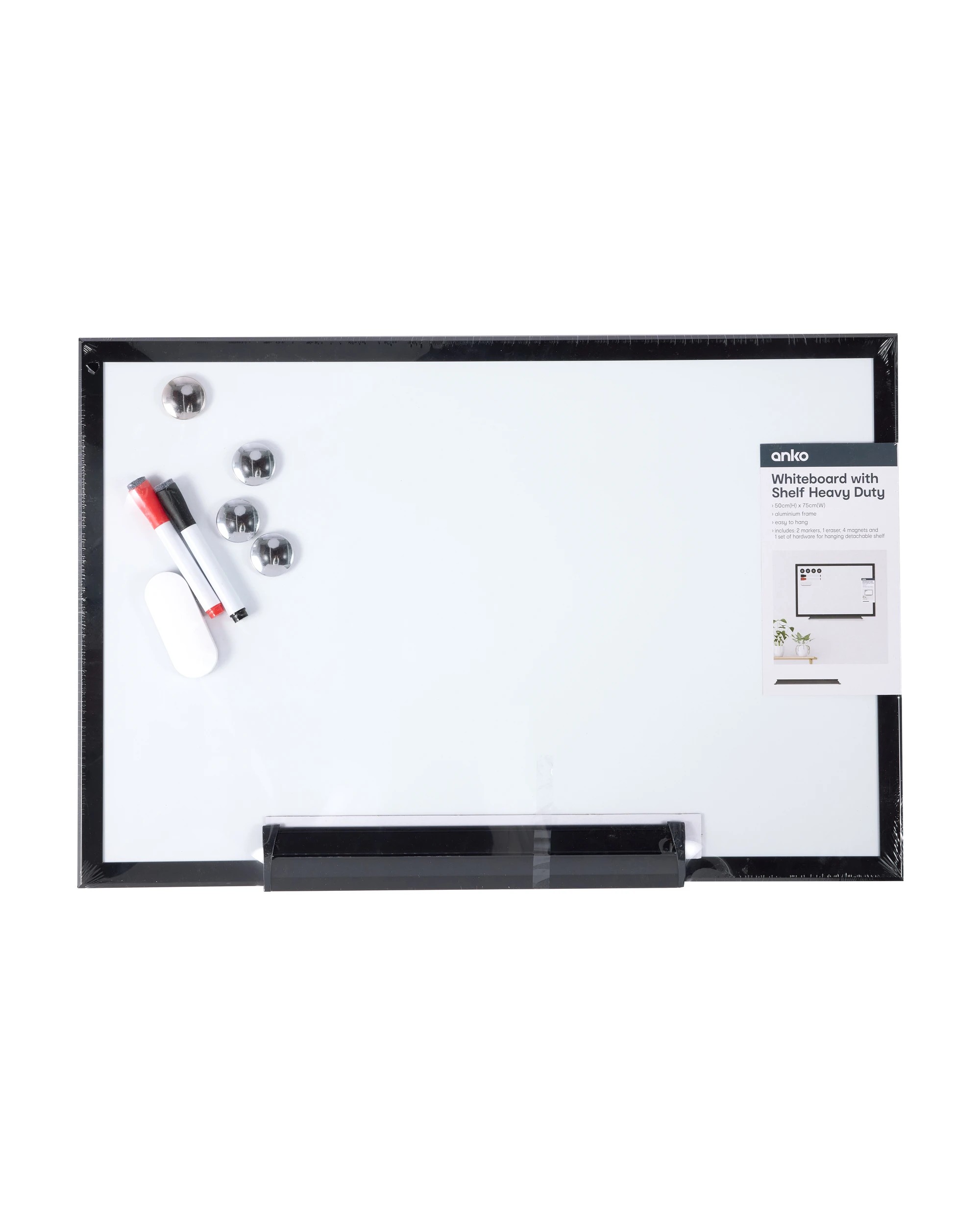 5 Whiteboard with Shelf Heavy Duty, 5 of 7