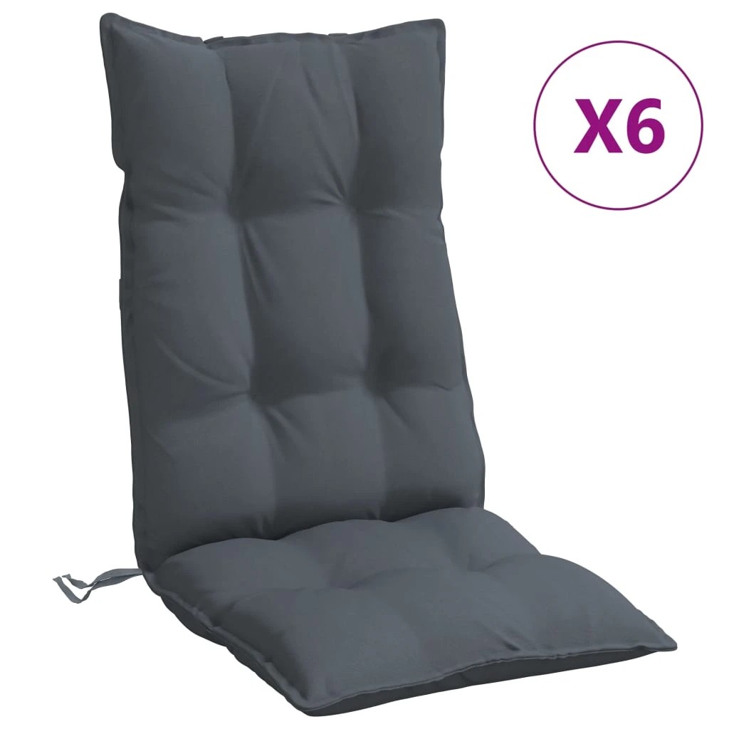 1 Vidaxl Cushion - Grey, 1 of 8