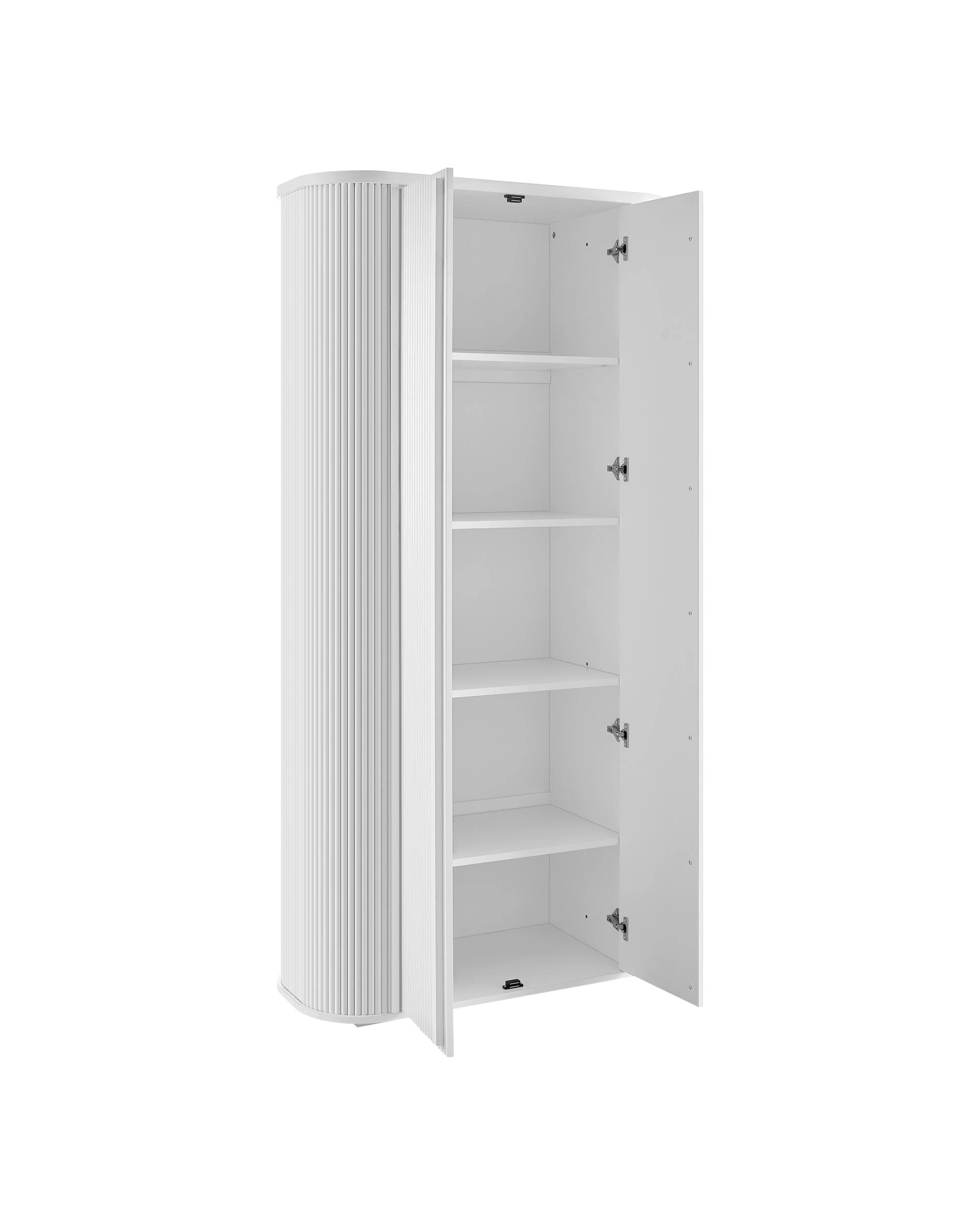 8 Kodu Tall Cabinet Storage 2 Doors - White, 8 of 10