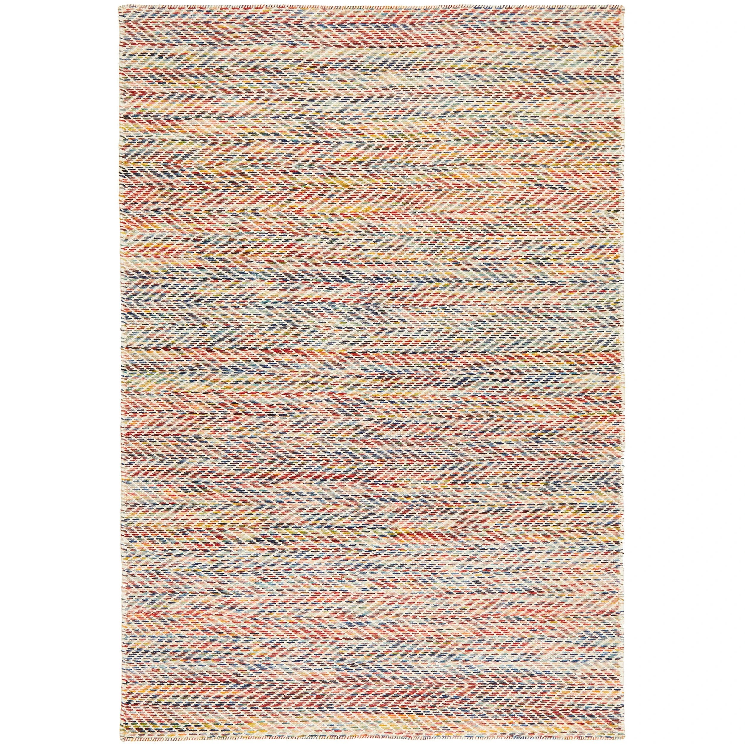 1 Common Ground Rugs Nordica 311 225x155cm - Medium Wool Rug - Red, 1 of 9