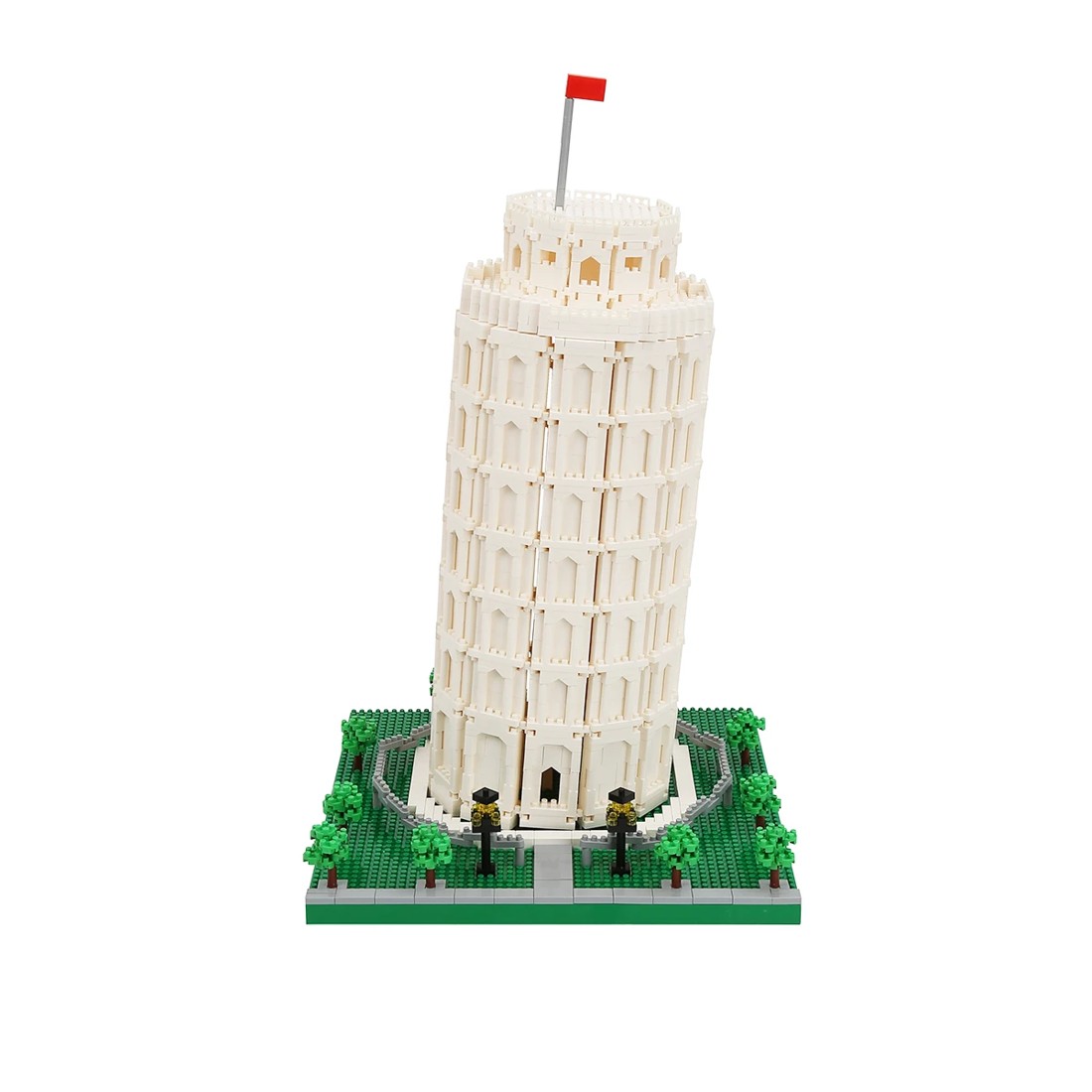 6 1963 Piece Mini Blocks Building Series: Leaning Tower of Pisa, 6 of 7