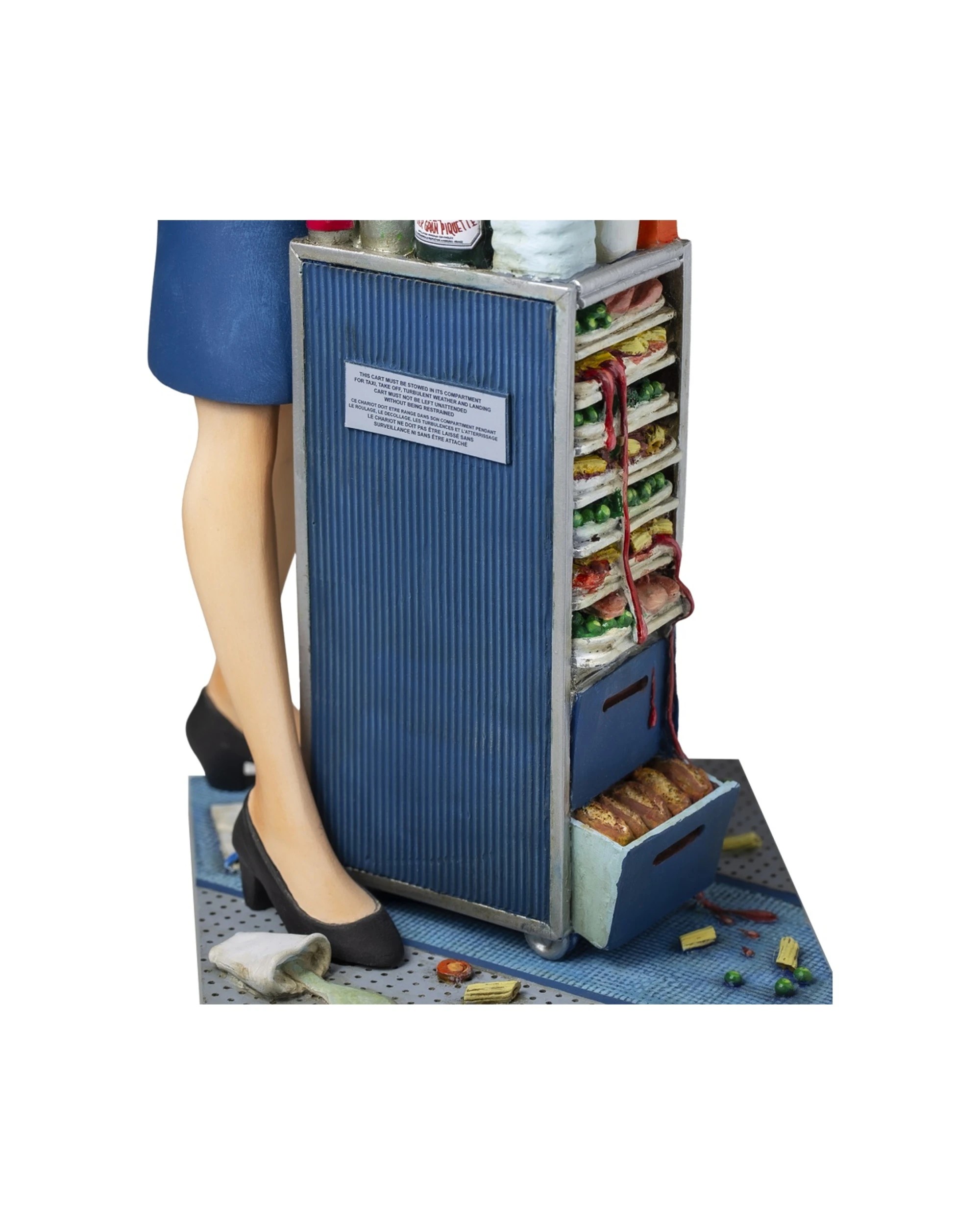 7 The Comic Art of Guillermo Forchino Full Size Flight Attendant Figurine - Multi, 7 of 8