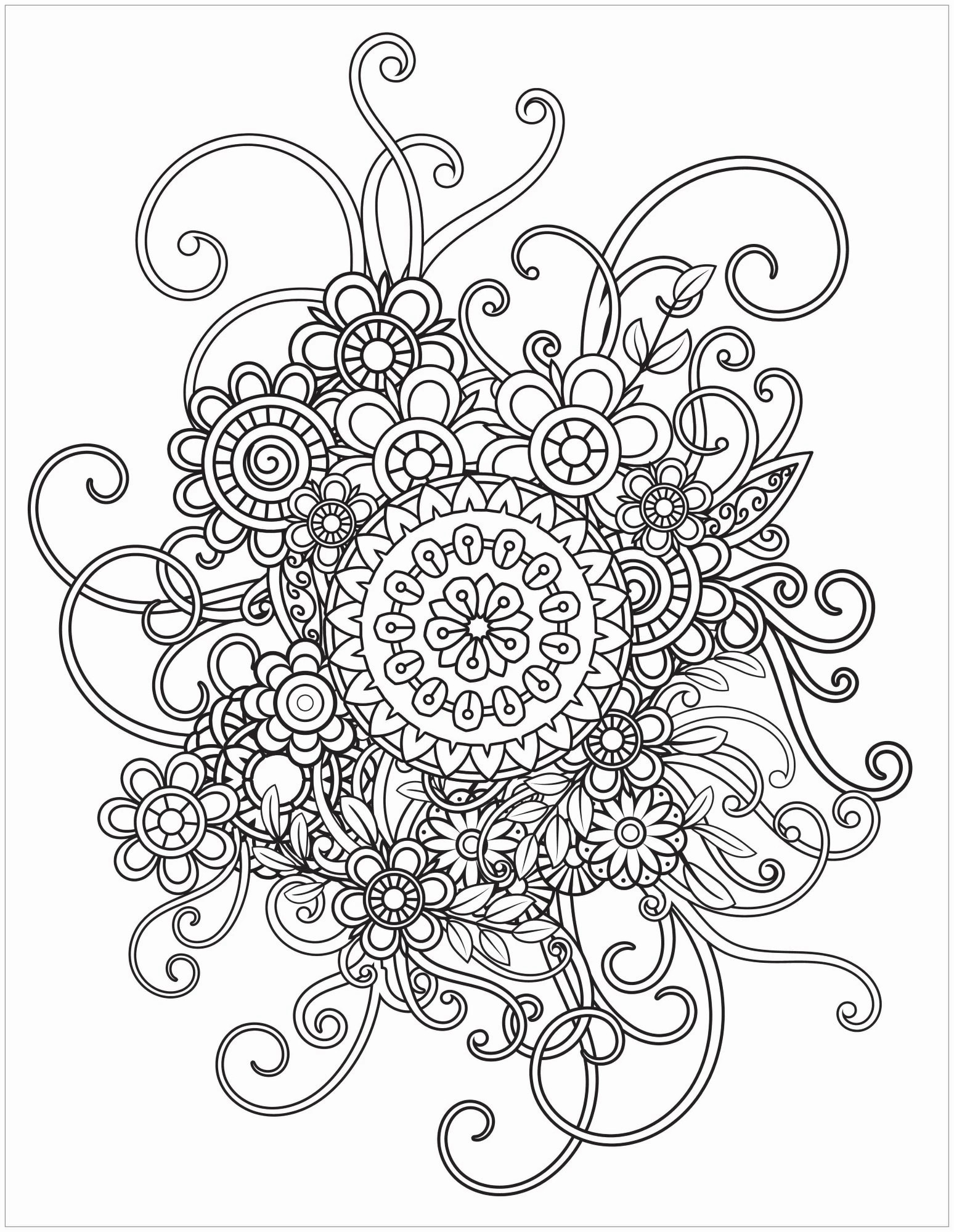 2 Mandala Adult Colouring - Book, 2 of 4