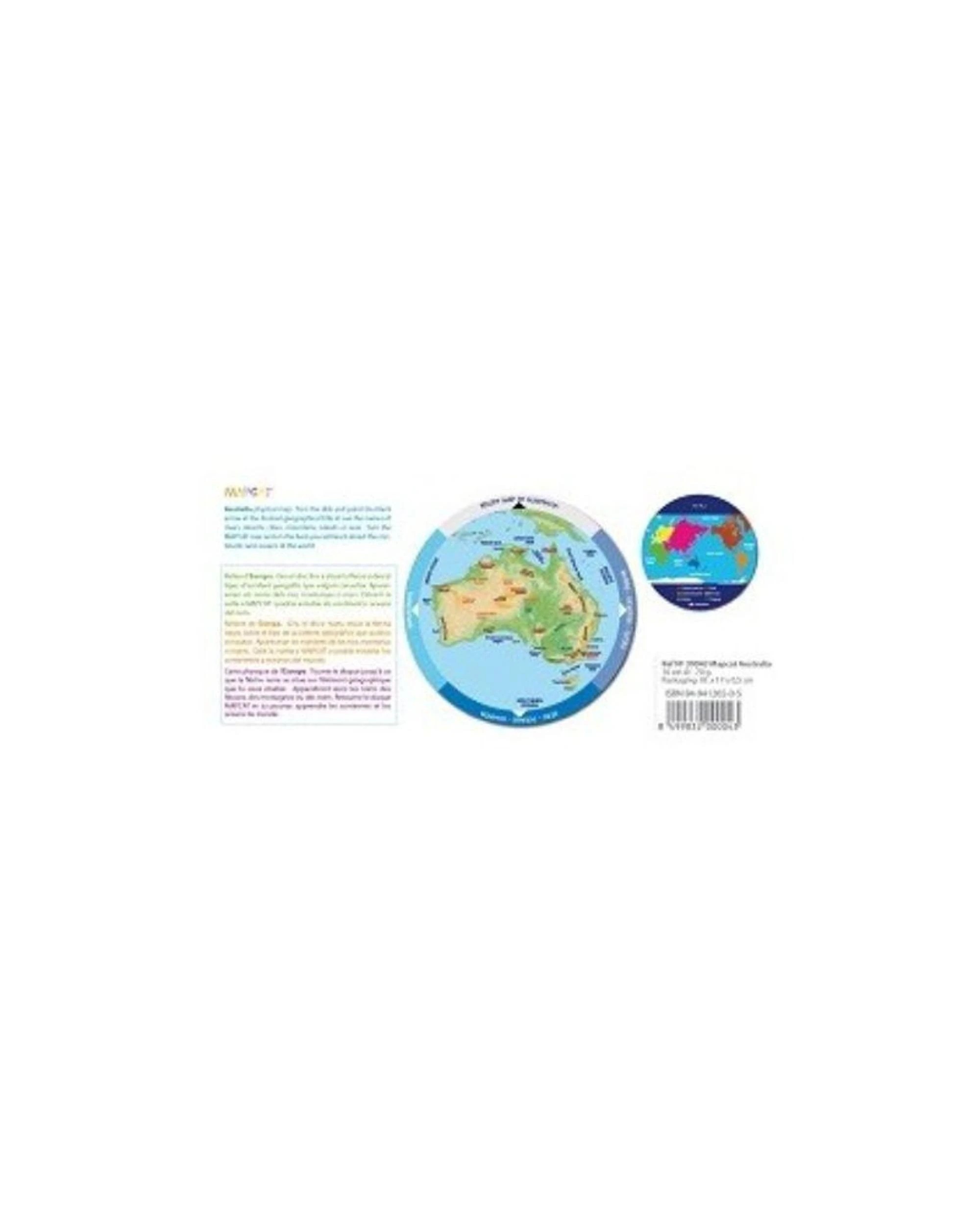 2 Taula Australasia Map Wheel, 2 of 2