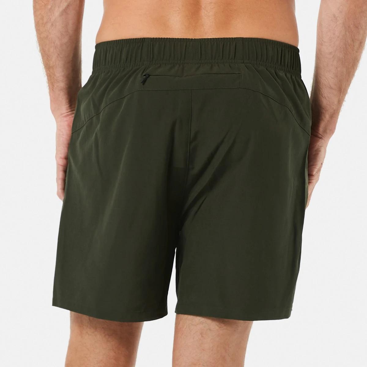 3 Active Mens Woven Stretch Shorts Khaki, 3 of 8