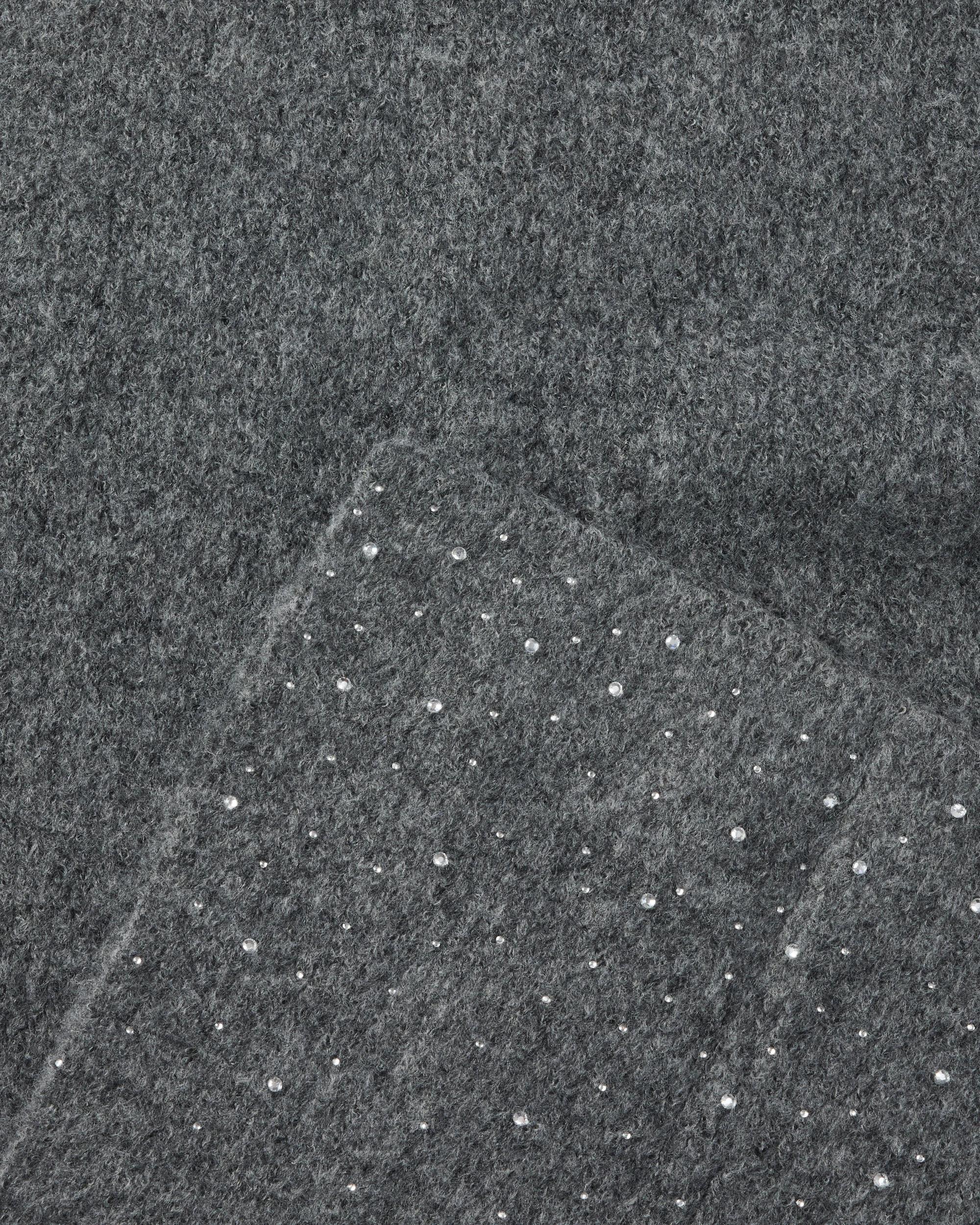 2 Rhinestone Scarf Grey Marle, 2 of 3