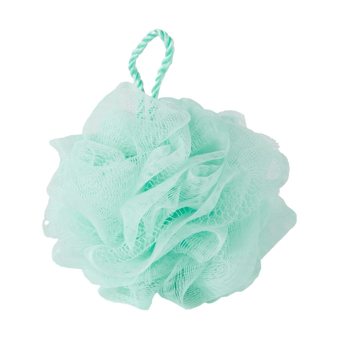 1 OXX Bodycare Bath Puff - Mint, 1 of 5