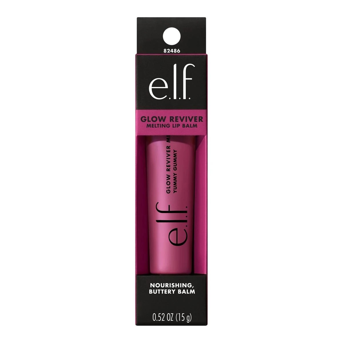 1 e.l.f. Glow Reviver Melting Lip Balm - Yummy Gummy, 1 of 4