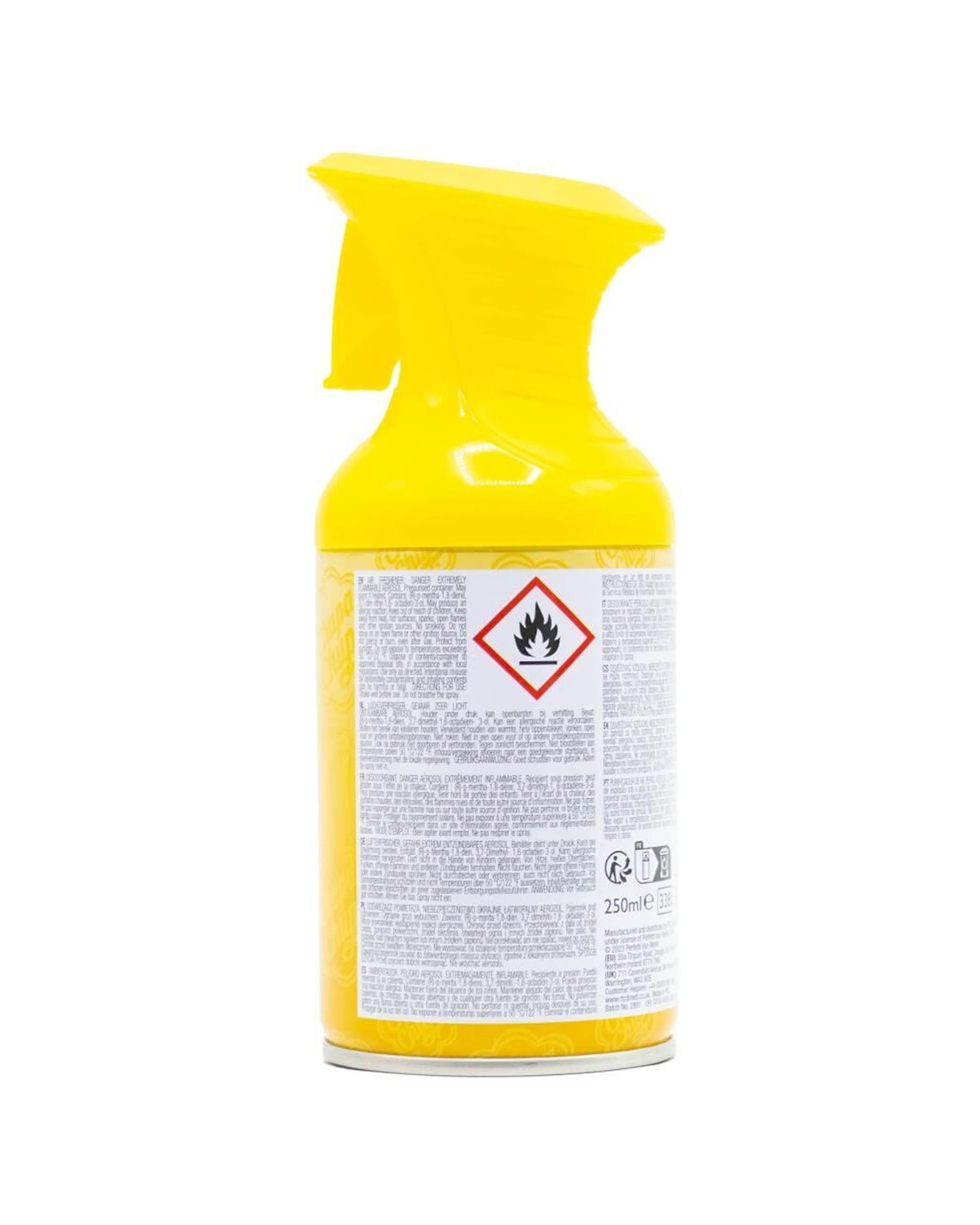 3 CHUPA CHUPS 6PK 250ML Room Spray Home Fragrance Mango - Yellow, 3 of 3