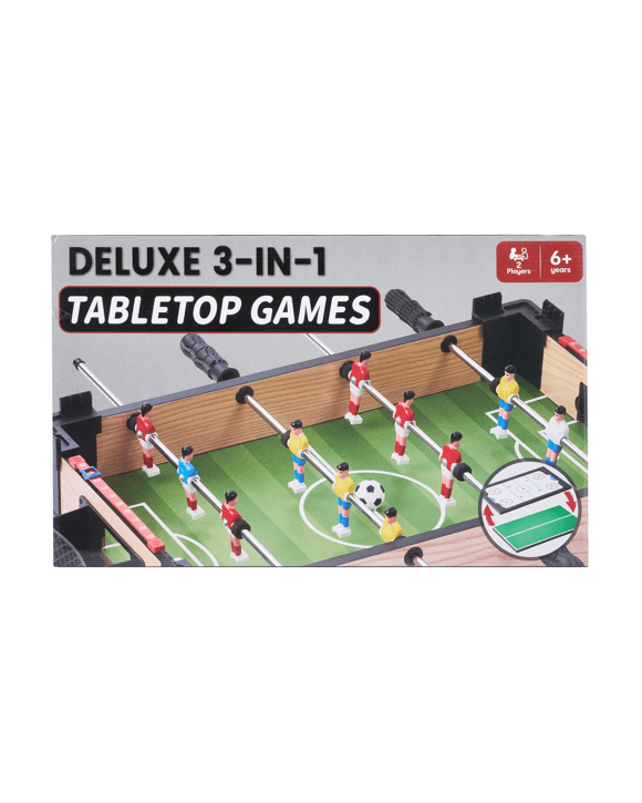 Deluxe 3-In-1 Tabletop Games