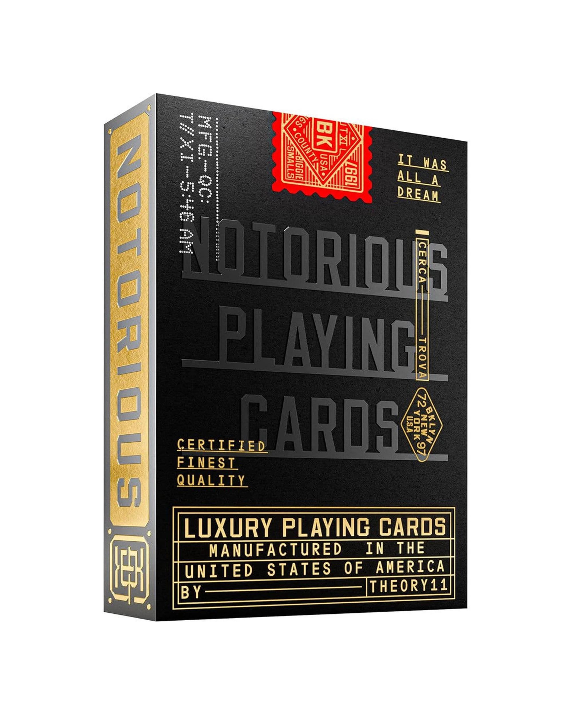 1 theory11 Notorious B.I.G. Playing Cards, 1 of 6