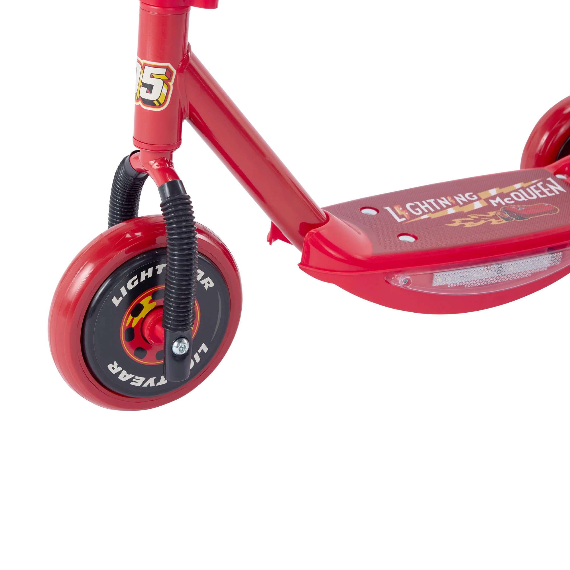 6 Disney Pixar Cars Lightning McQueen Light Up Bubble Scooter, 6 of 10