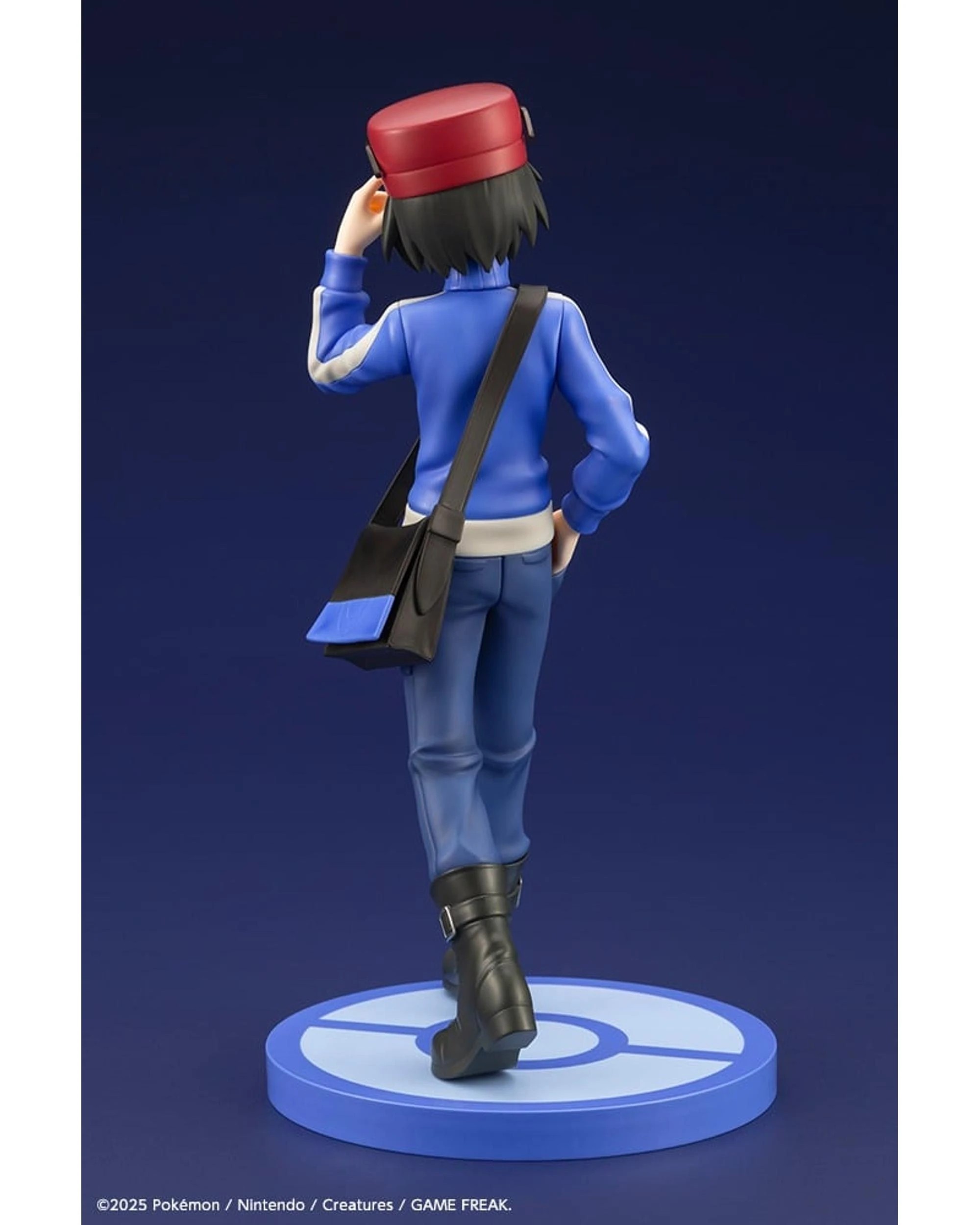 9 Kotobukiya ARTFX J Pokemon Calem with Froakie 1/8 Scale Figure, 9 of 10