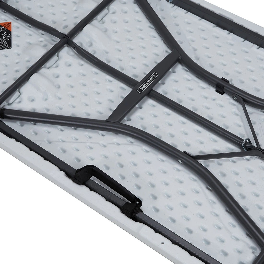 7 Lifetime 5ft. Blowmould Bi-Fold Table, 7 of 10