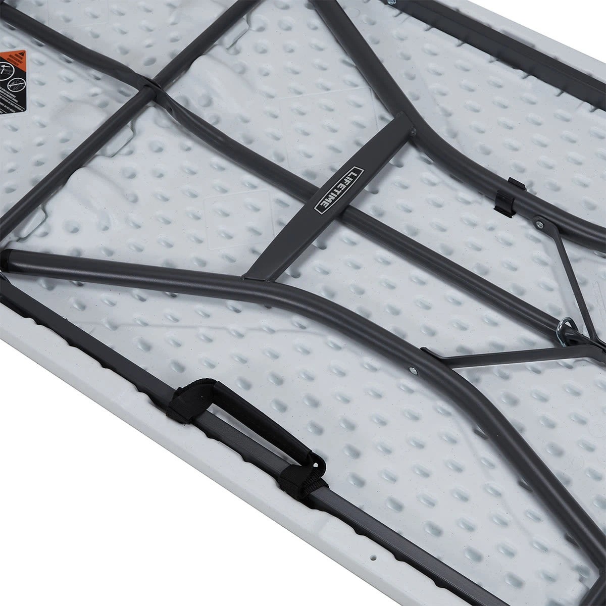 7 Lifetime 5ft. Blowmould Bi-Fold Table, 7 of 10