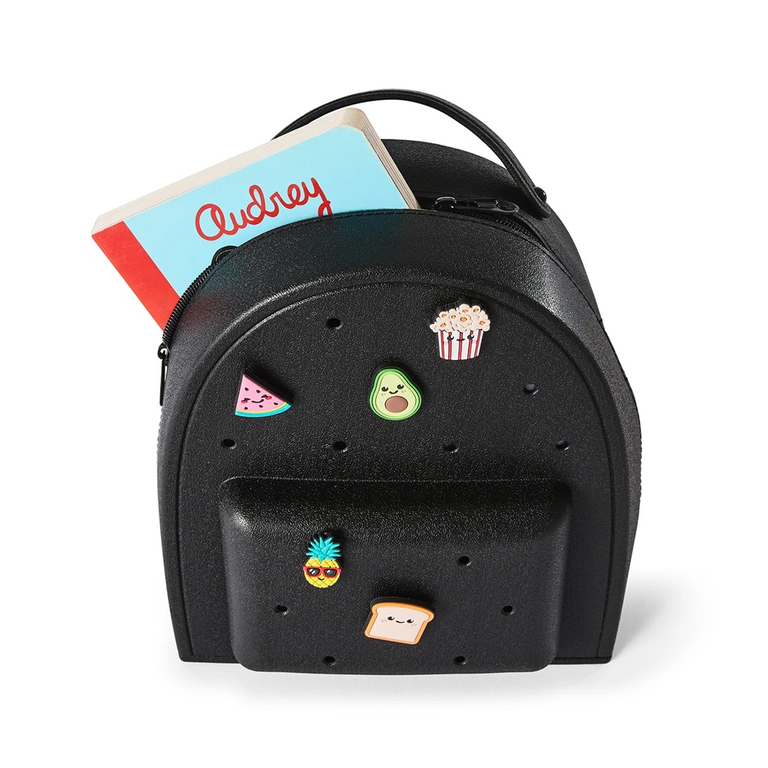 2 Mini Backpack with Charms - Black, 2 of 9