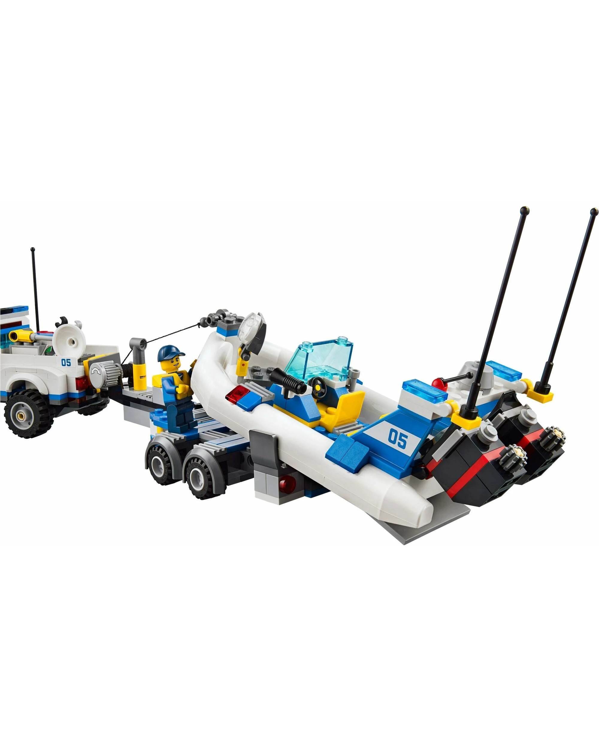 2 LEGO 60045 Police Patrol Speedboat Chase, 2 of 4