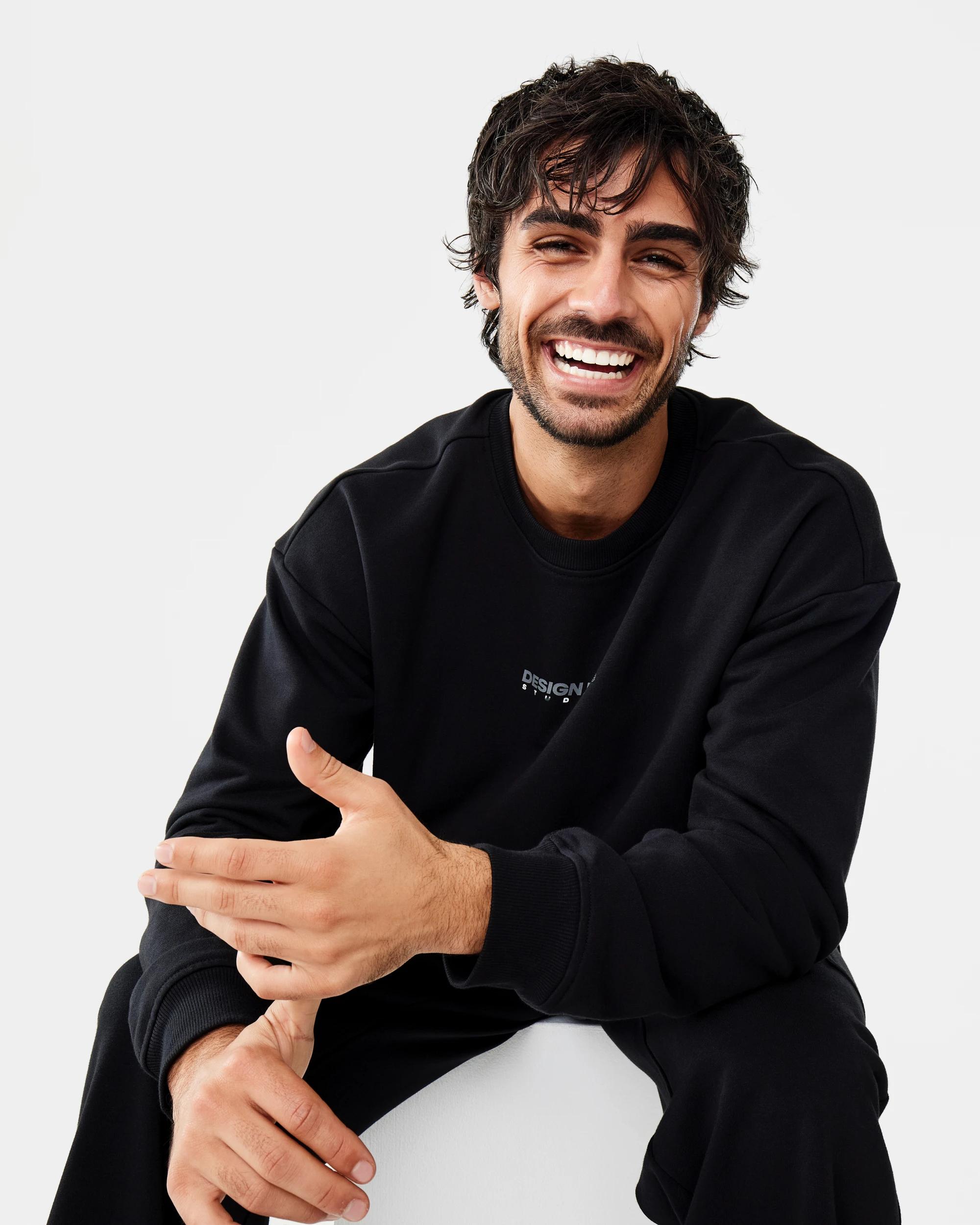 8 Terry Cargo Trackpants Black, 8 of 8
