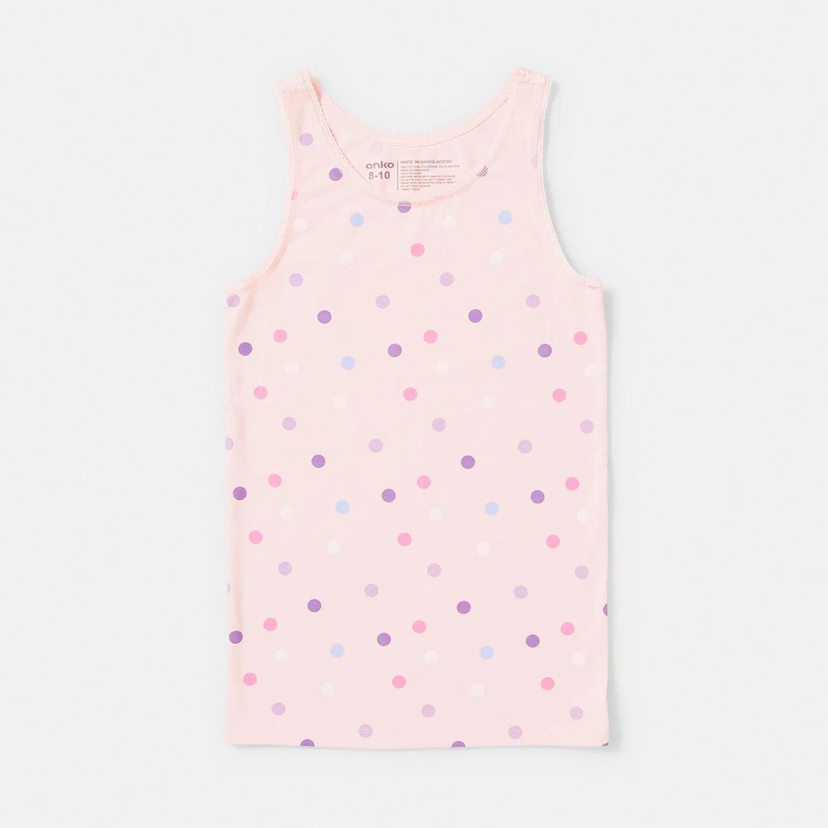 3 3 Pack Super Soft Singlets Butterfly, 3 of 9