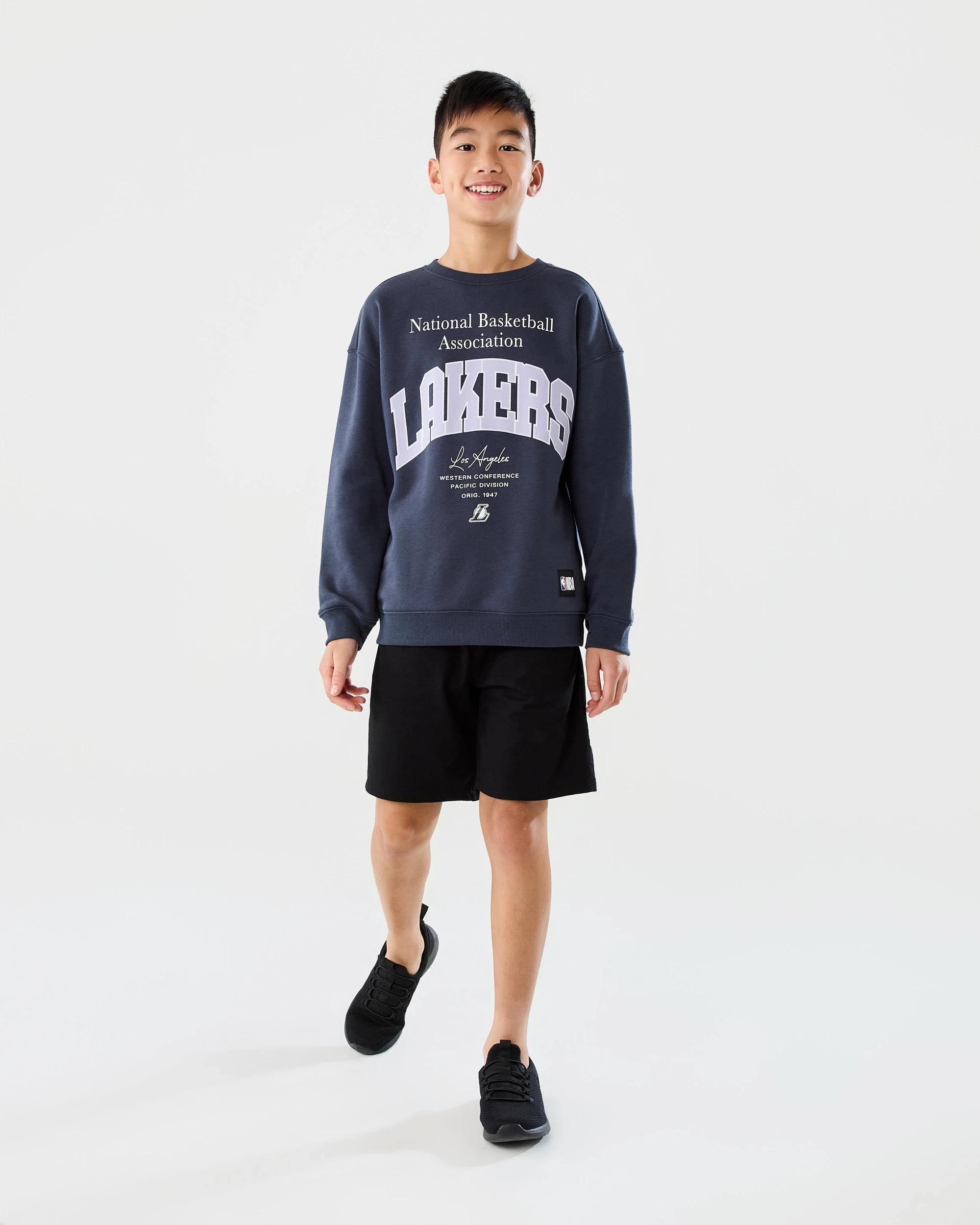 7 Official NBA Kids Fleece Crew Neck Sweatshirt Lkrs 7ed5, 7 of 8