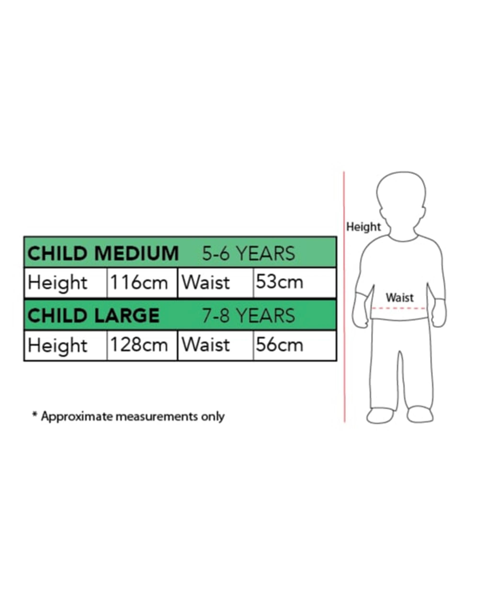 3 Scary Clown Lenticular Eyes Child Costume Size L 7-8 Years, 3 of 3