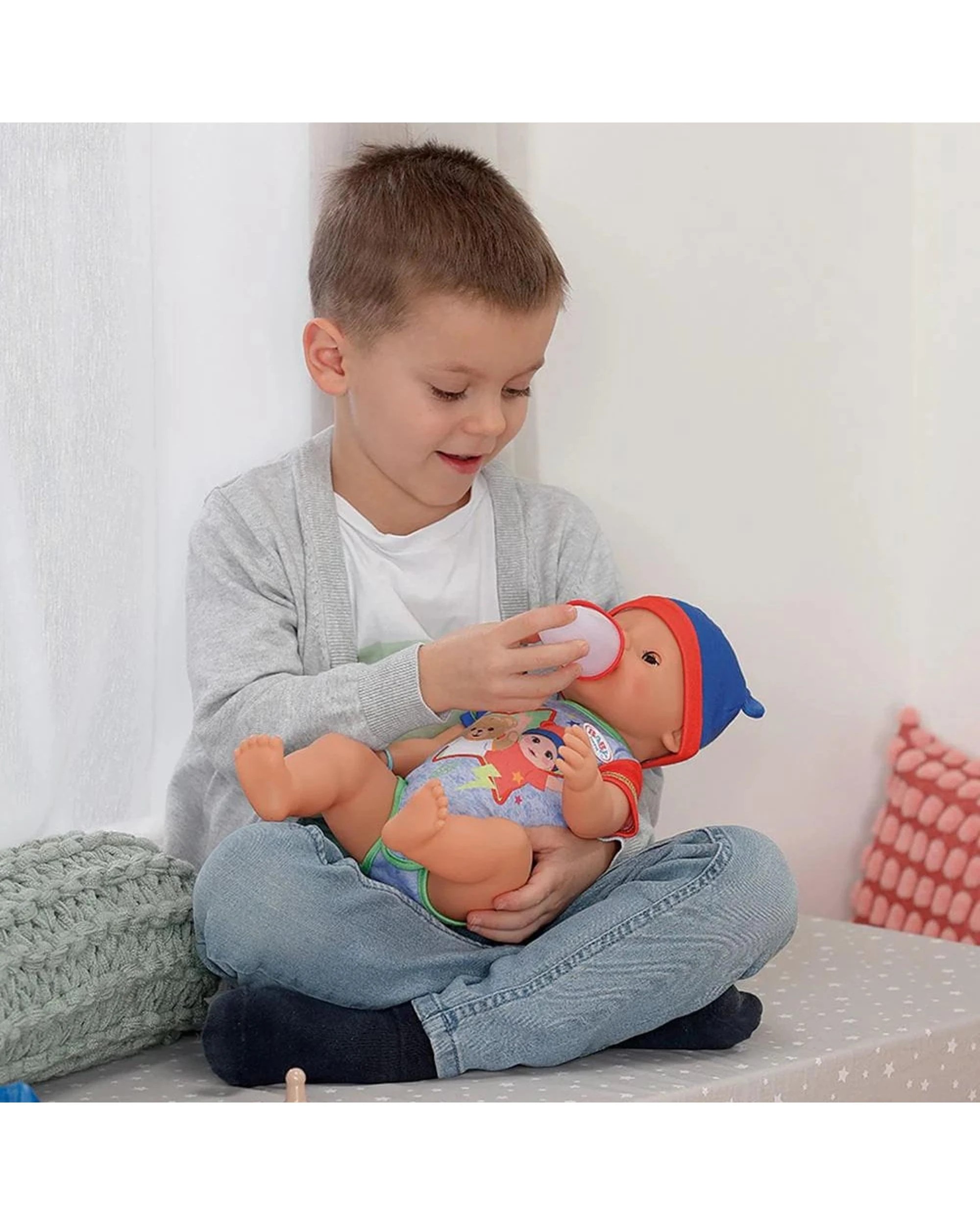 8 Baby Born Jonas 43cm Doll Starter Set, 8 of 10