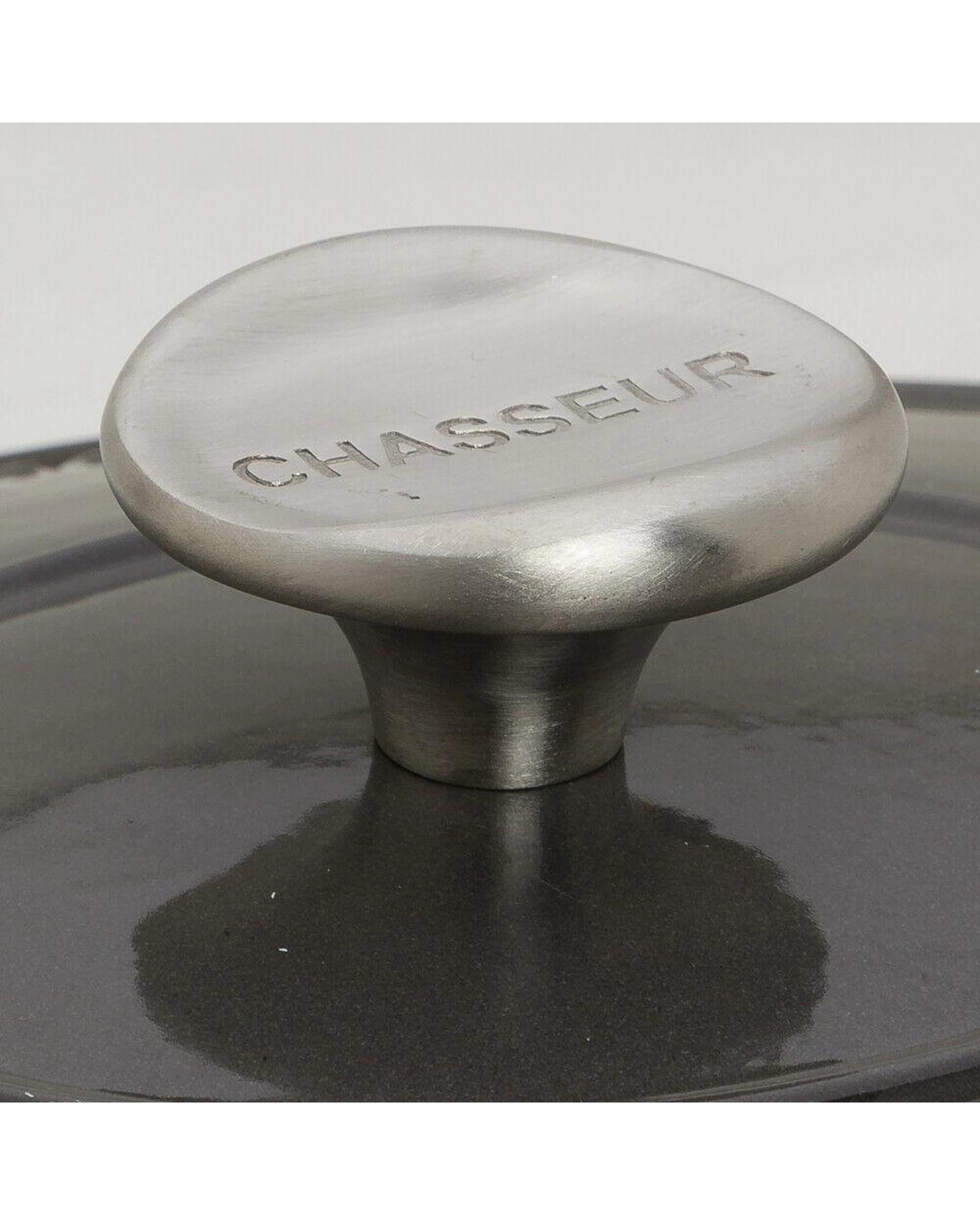 3 Chasseur Oval French Oven 27cm  4L Caviar - Grey, 3 of 3