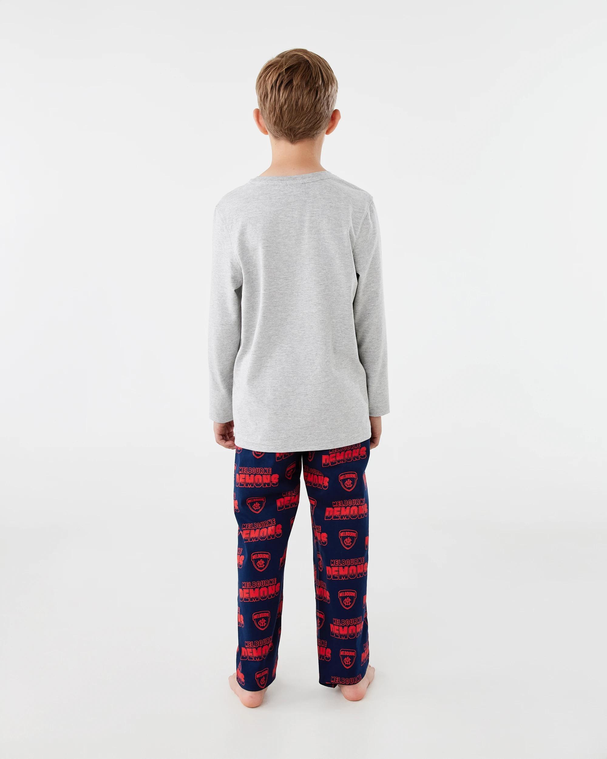 2 Official AFL Kids Pyjama Set Melbourne, 2 of 6
