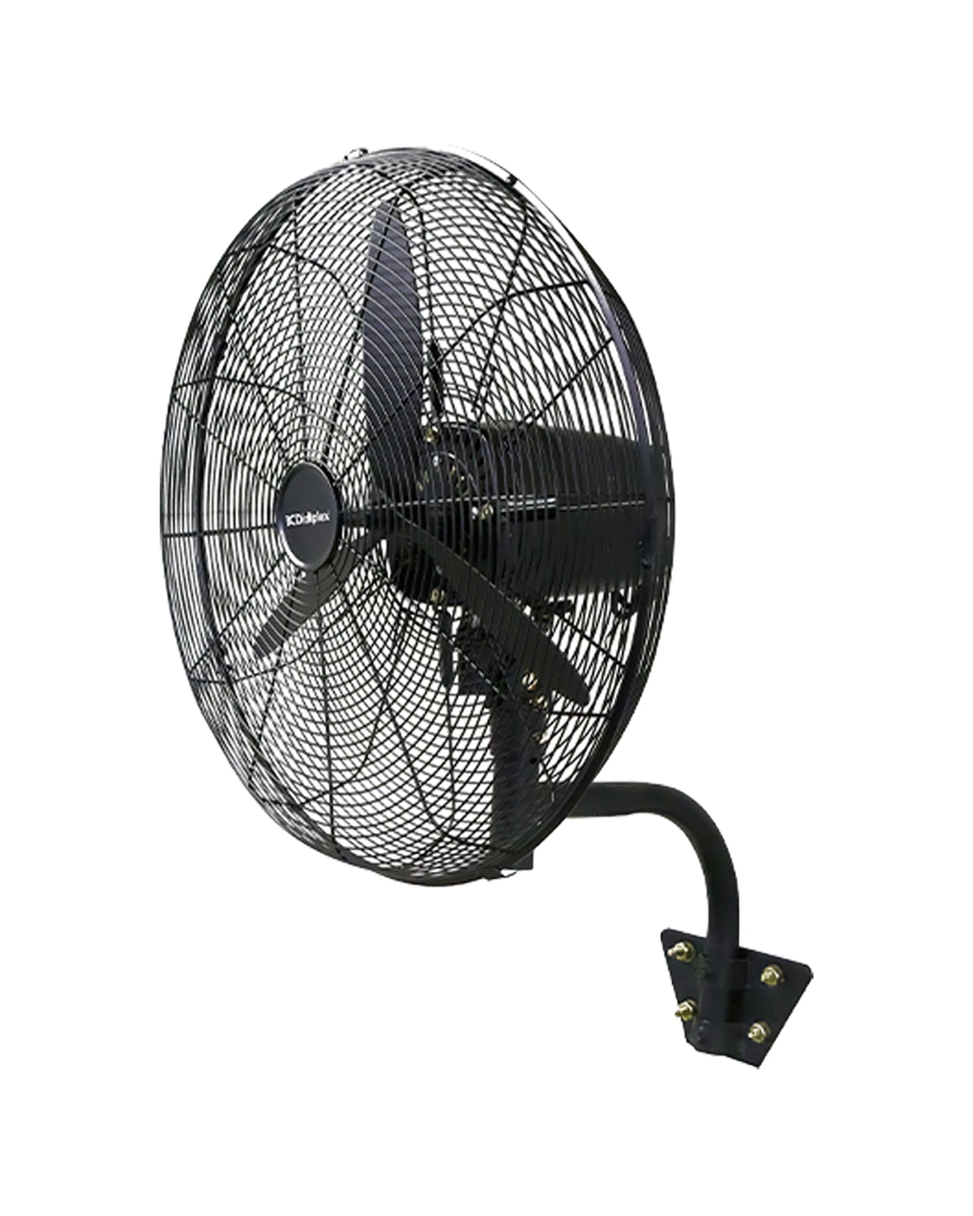 2 Dimplex 50cm High Velocity 180w Oscillating Wall Mounted Fan W/ Remote - Black, 2 of 5