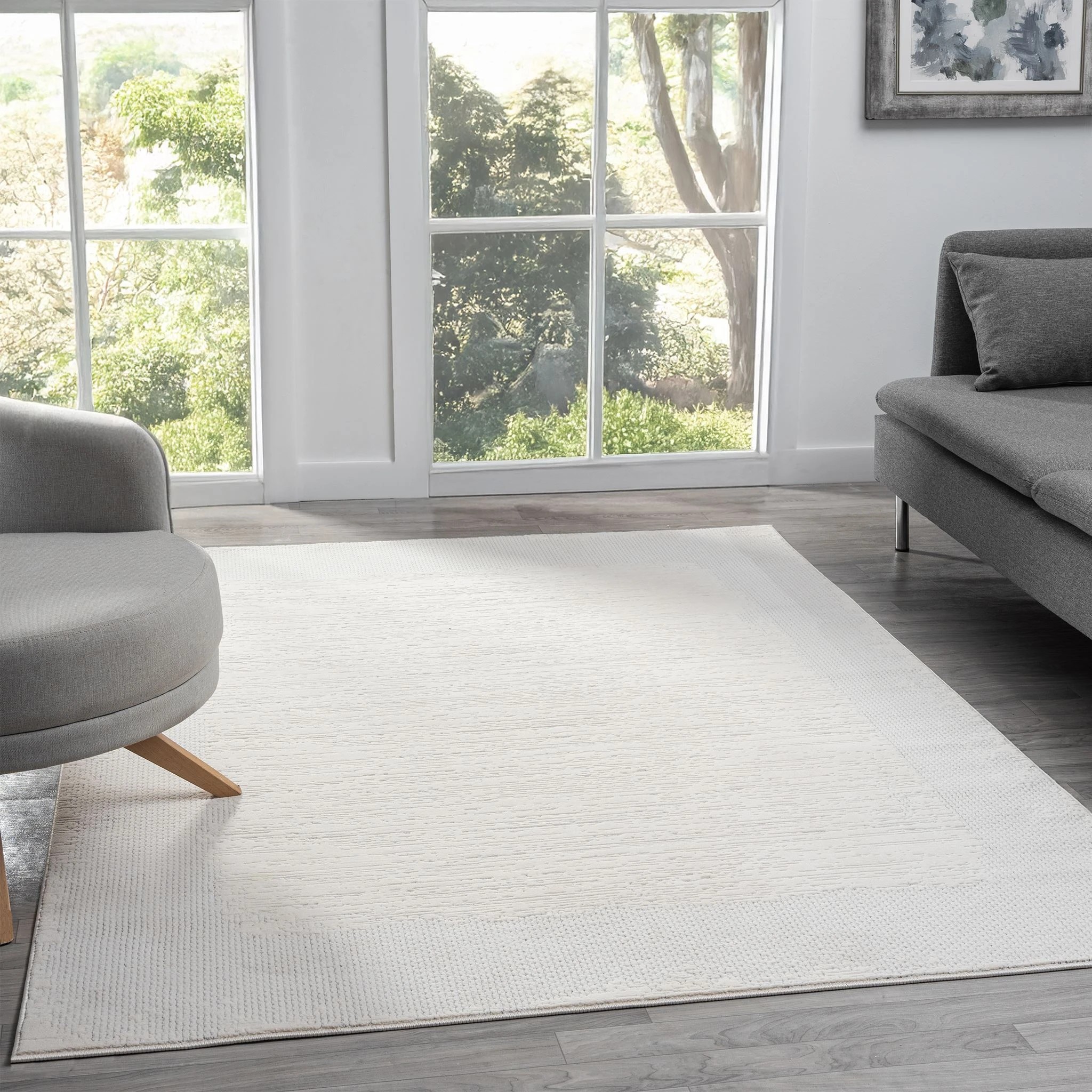 3 La Grace Home Adriano Premium Rug - 300x400cm - Ivory, 3 of 10
