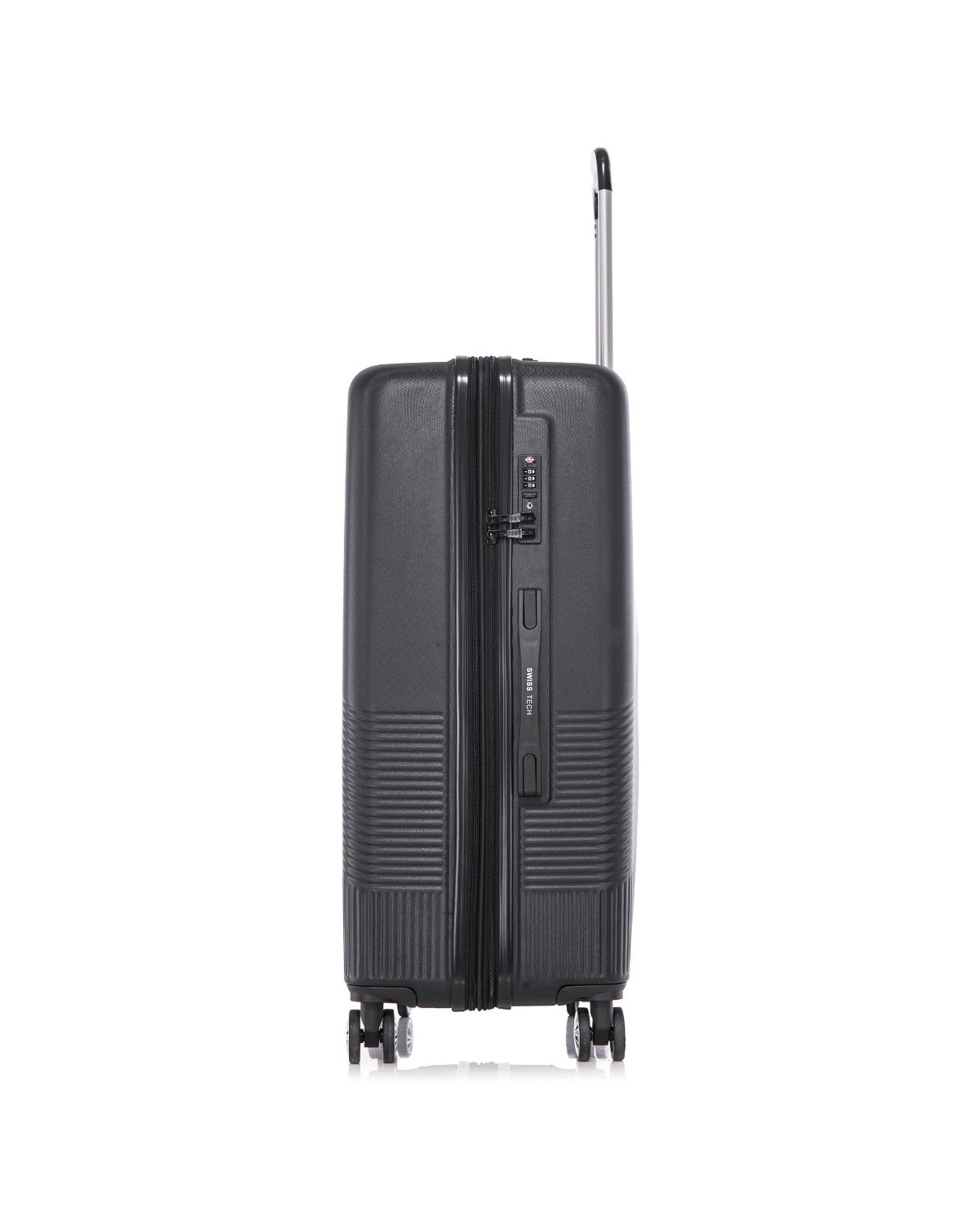 5 SwissTech Alpine 114L 76cm Checked Luggage - Black, 5 of 8