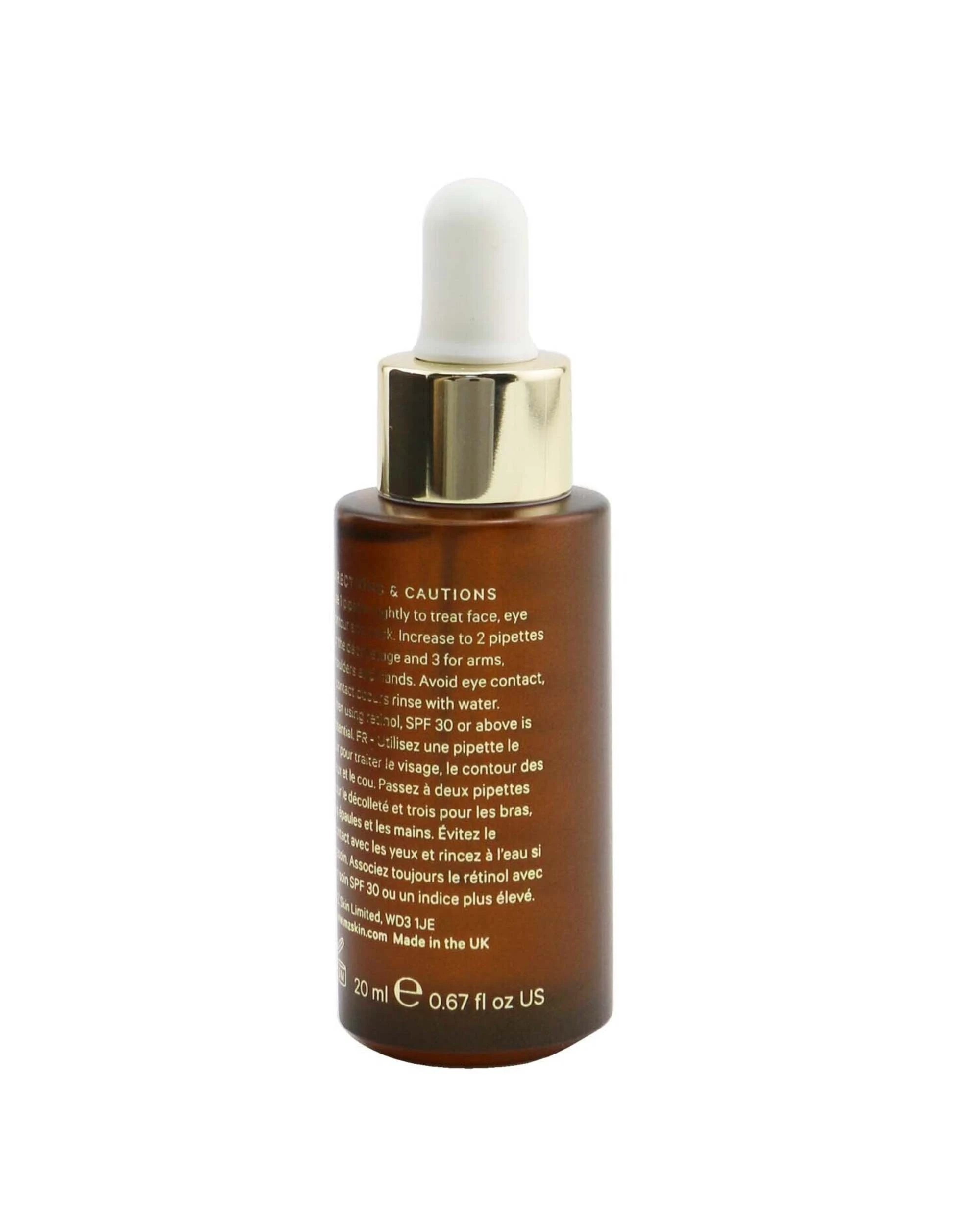 3 MZ Skin Retinol Skin Booster 2% Encapsulated Vitamin A Resurfacing Treatment  20ml/0.67oz, 3 of 3