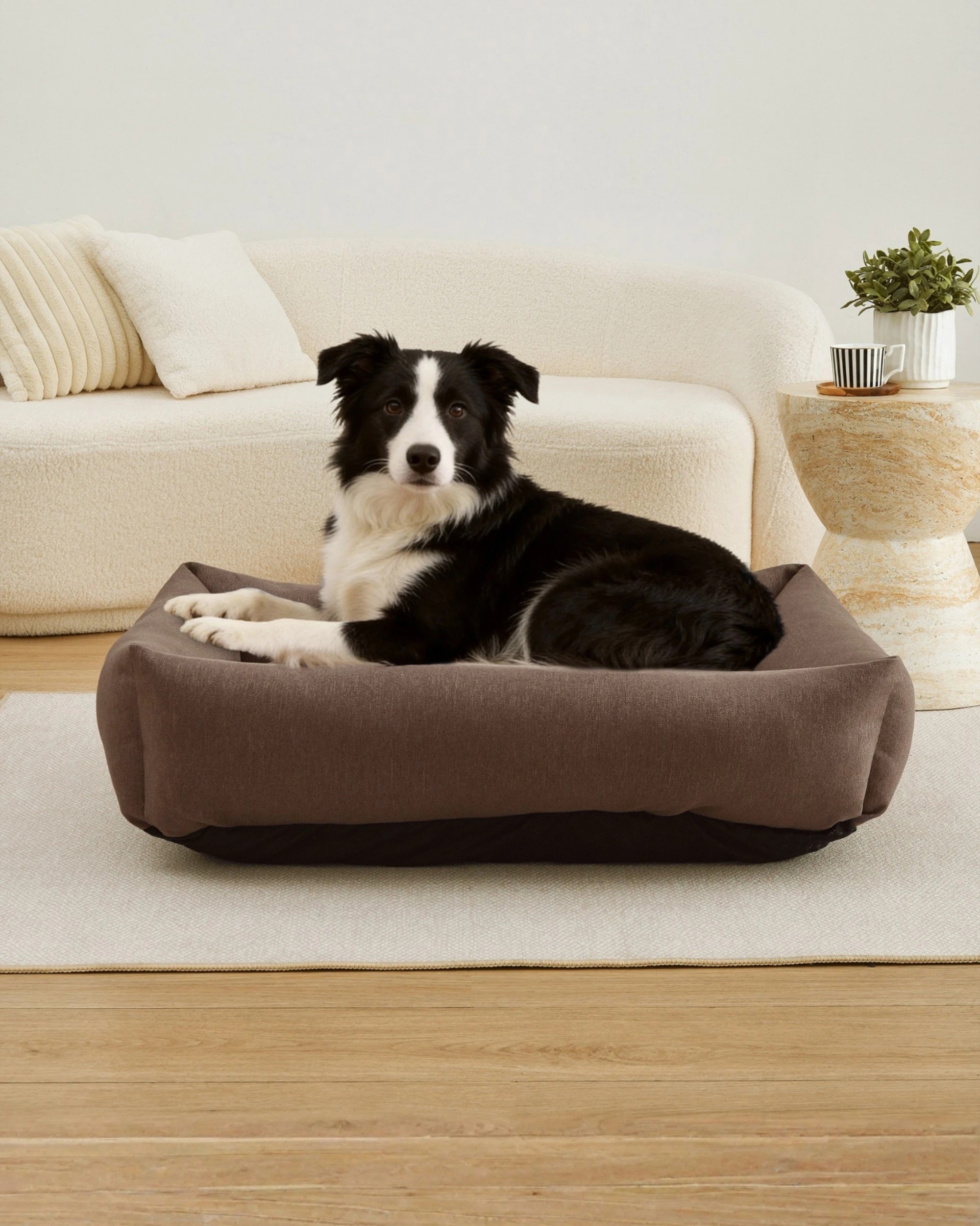 8 Charlie's Brooksy Woven Dog Bed Medium - Chocolate, 8 of 10