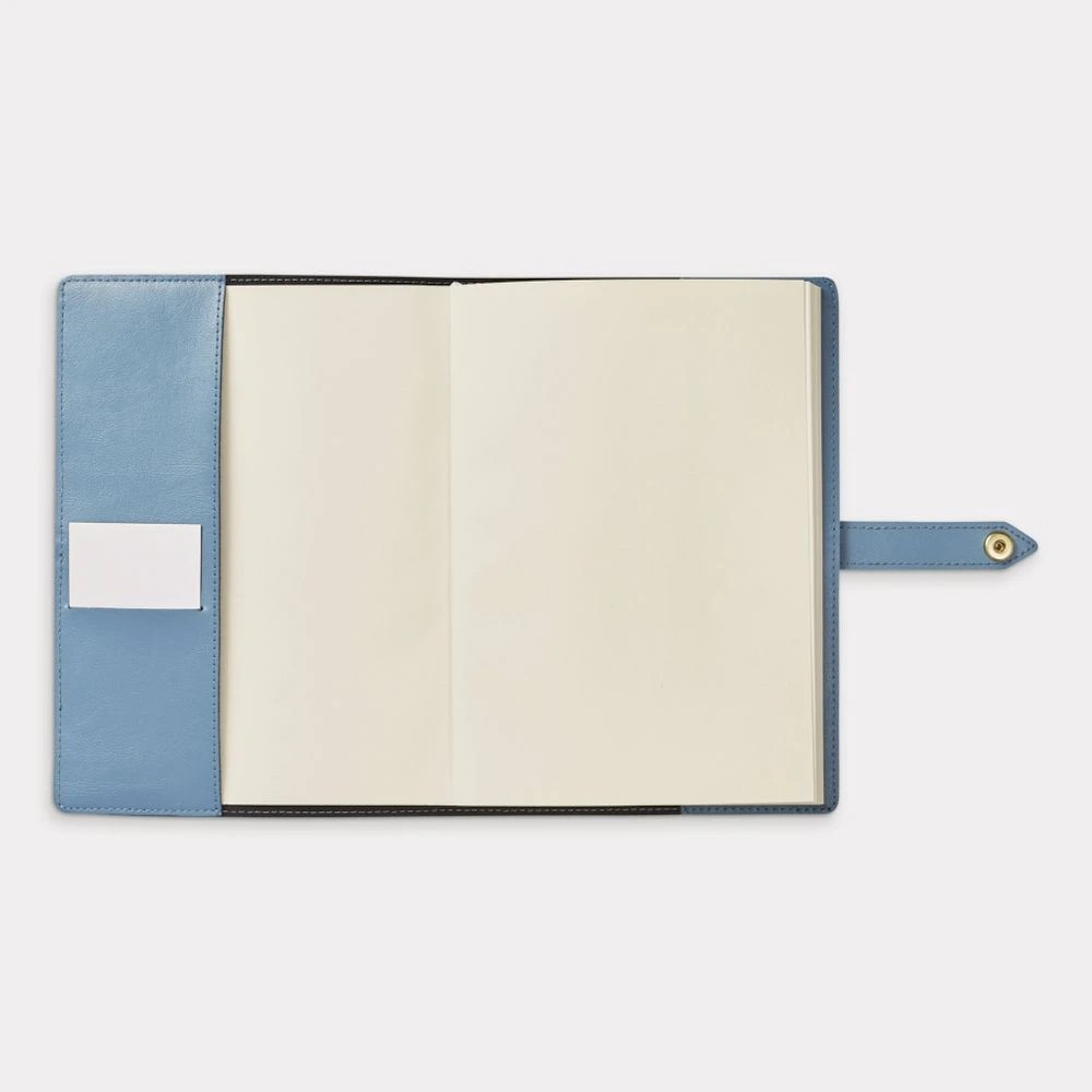 4 Otto A5 Leather-grain Journal 192 Page Petrol Blue, 4 of 4