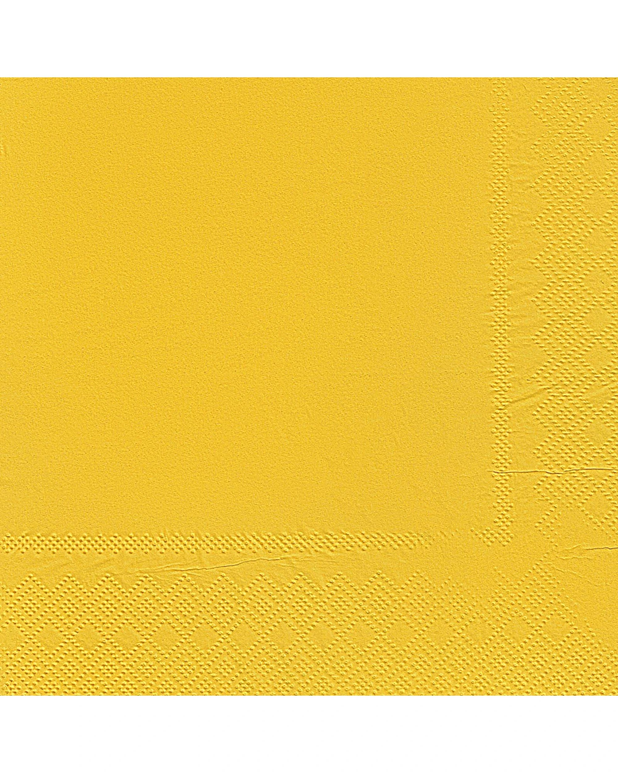 1 Alpen Lunch Napkins Serviettes Pack of 50 - Yellow, 1 of 1