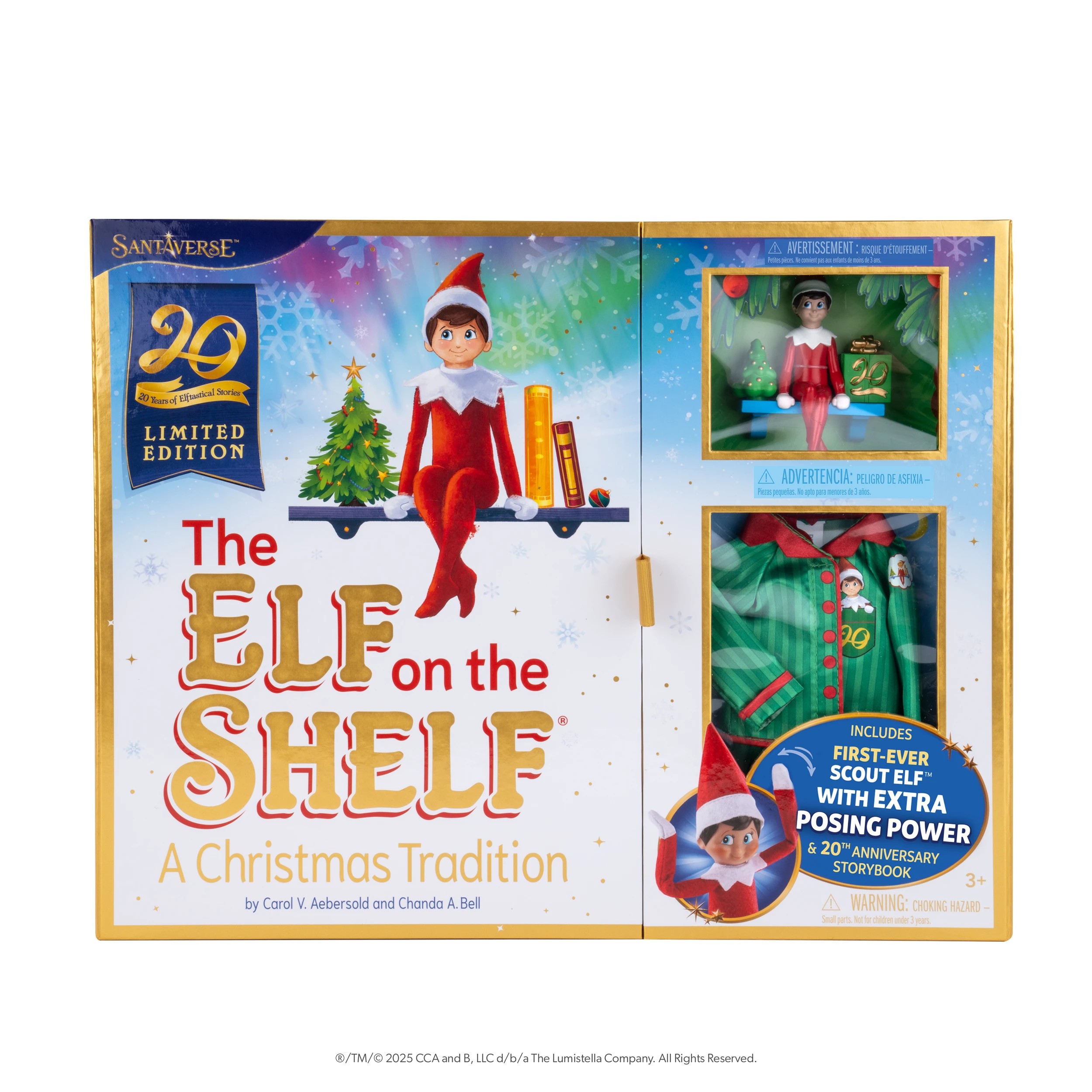 1 The Elf on the Shelf: A Christmas Tradition by Carol V. Aebersold and Chanda A. Bell - Book, 1 of 6