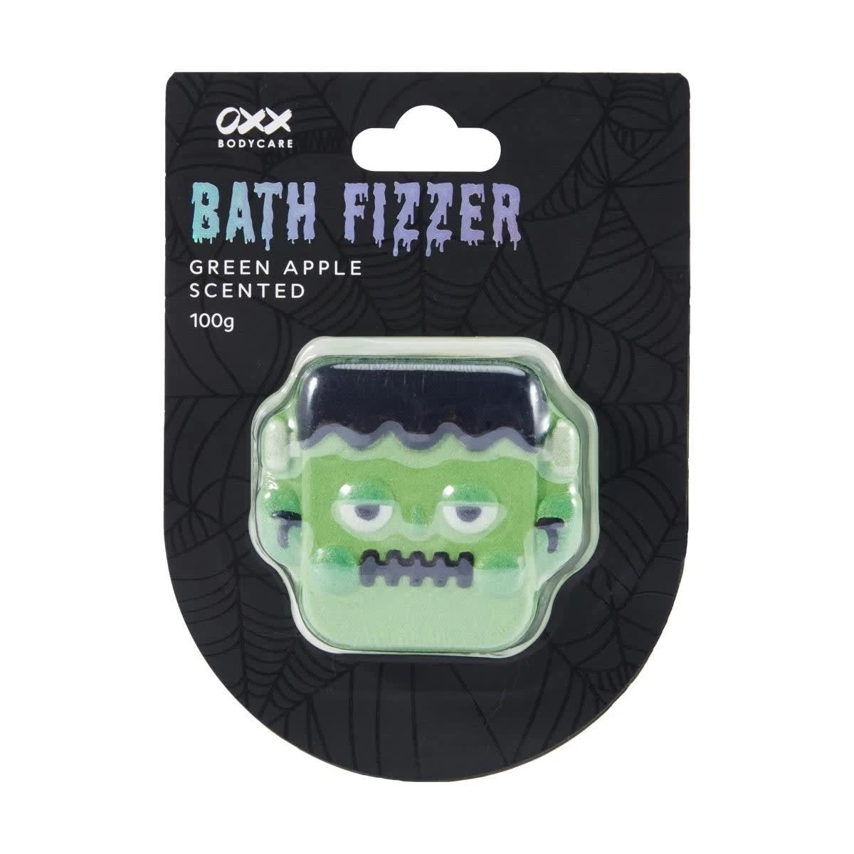 1 OXX Bodycare Bath Fizzer 100g – Green Apple Scented, 1 of 5