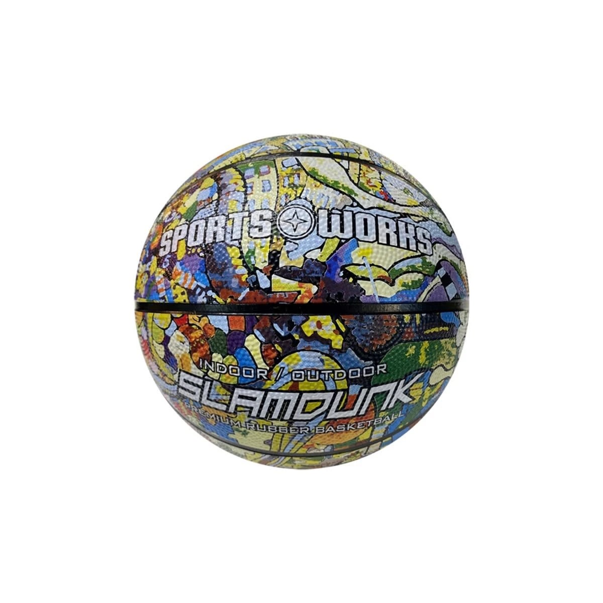 2 Sports Works Basketball - Size 7, Assorted, 2 of 7