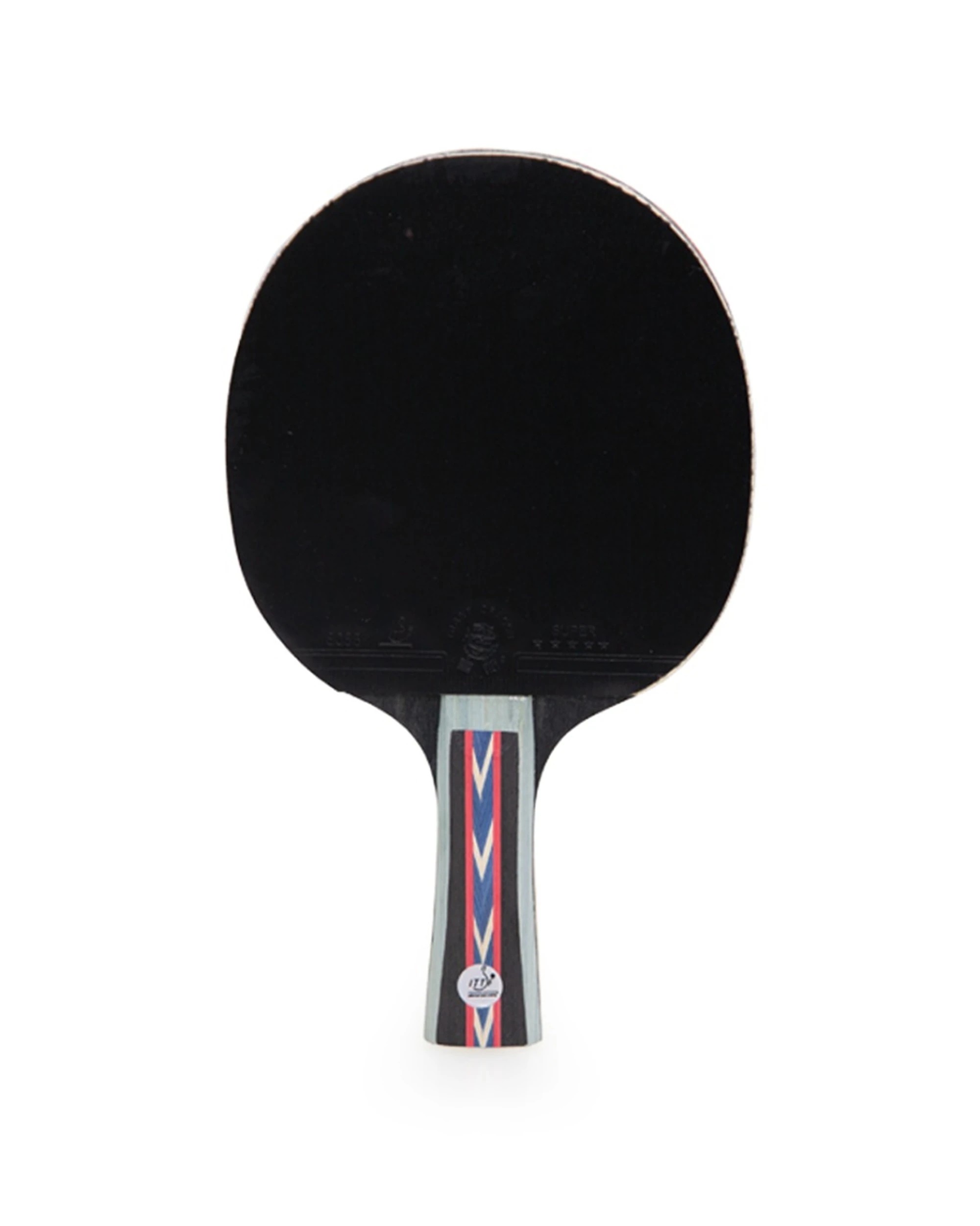 2 Victor Sports Table Tennis Bat Superspin 5 Star Hard Plywood Rubber 5mm - Multi, 2 of 4
